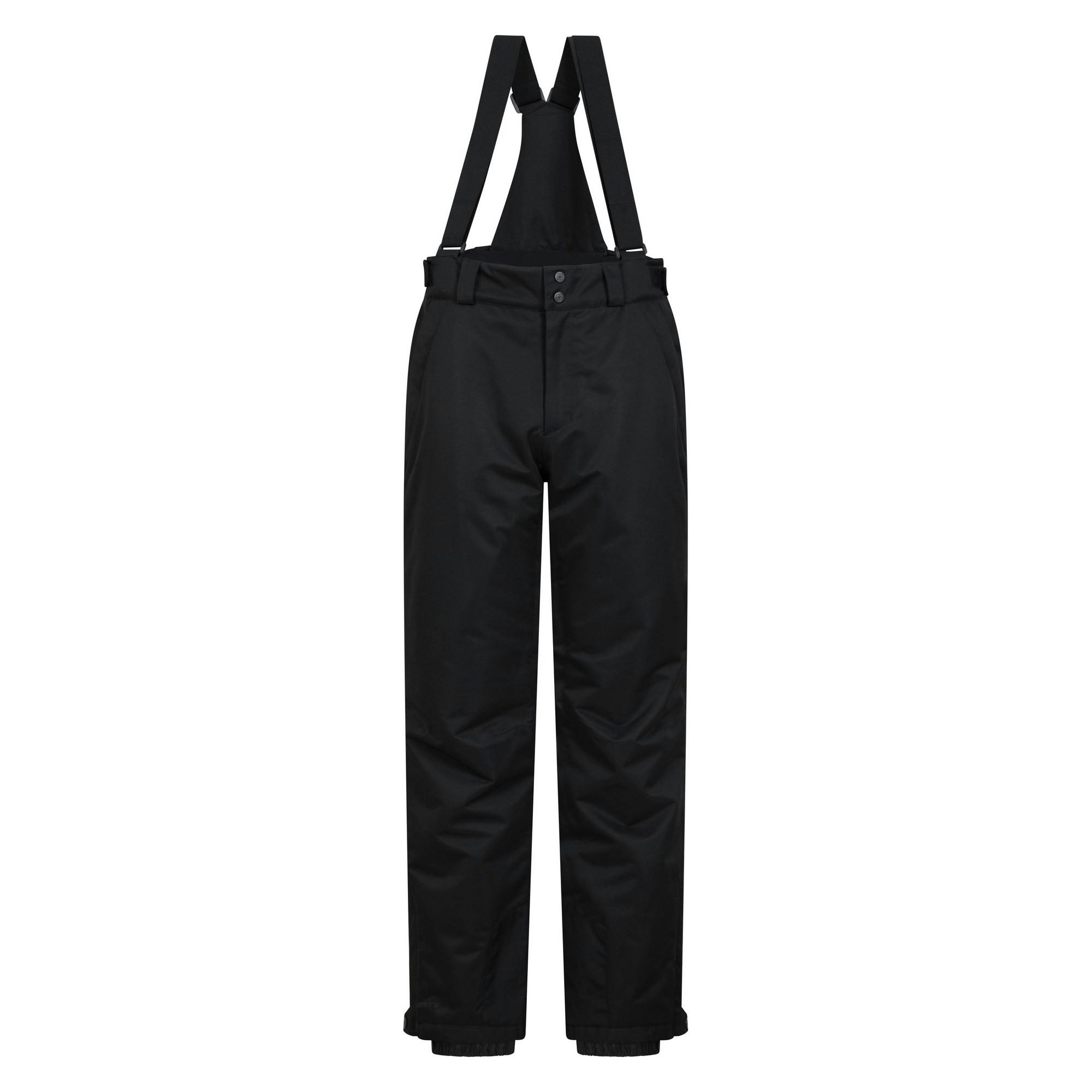 Mountain Warehouse Men's Black Interstellar Waterproof Ski Trousers - 3XL - 100% Polyester