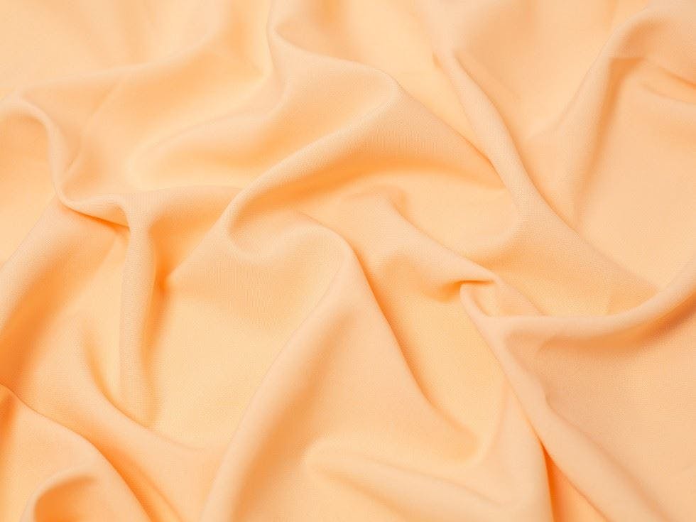 Minerva Core Range Peach Minerva Polyester Suiting Fabric - Plain Design Dressmaking Fabric, 145 Cm / 58" Wide - Per Metre