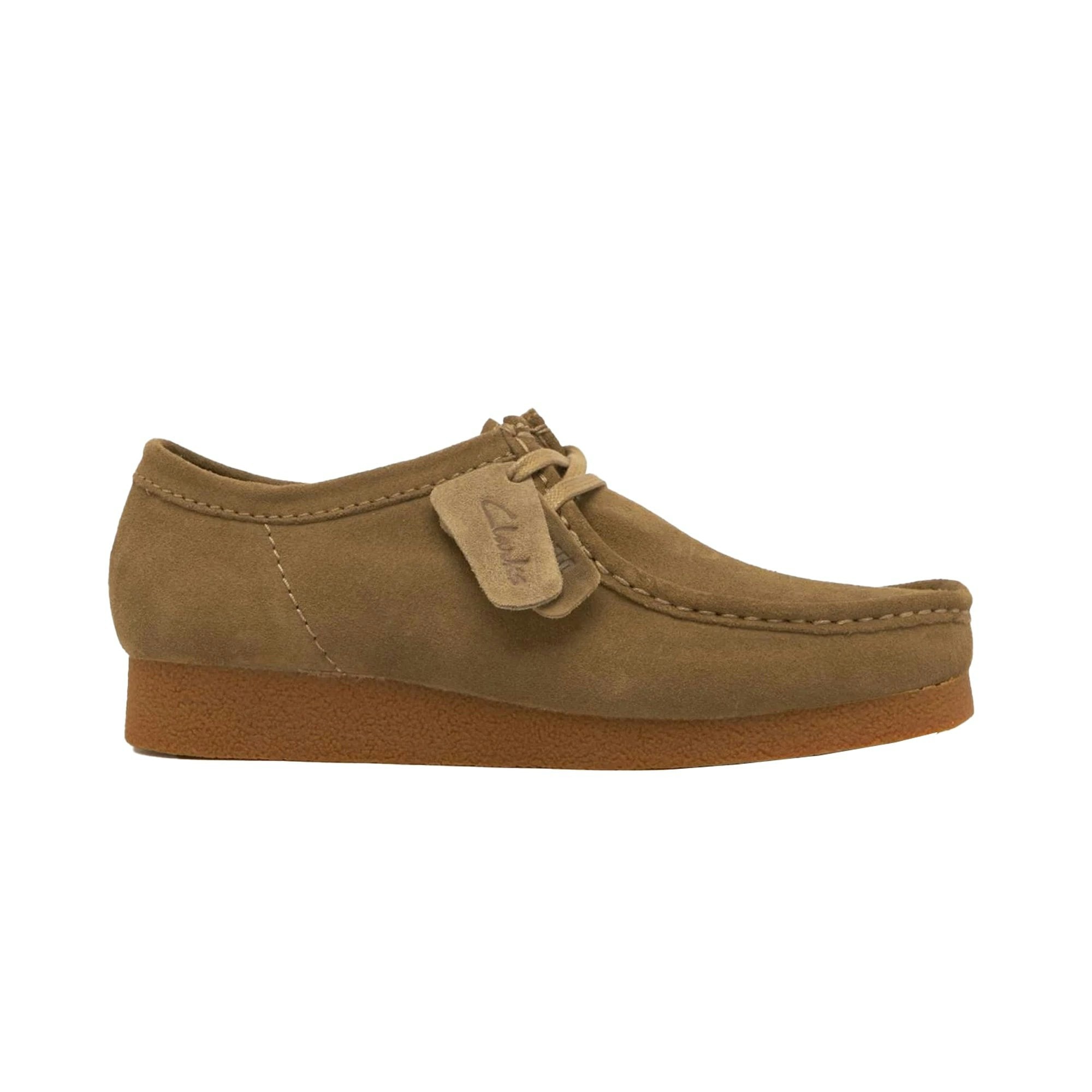 Clarks Men's Wallabee Moc Toe Formal Shoes - Dark Sand Suede - 8 (42) - Image 10