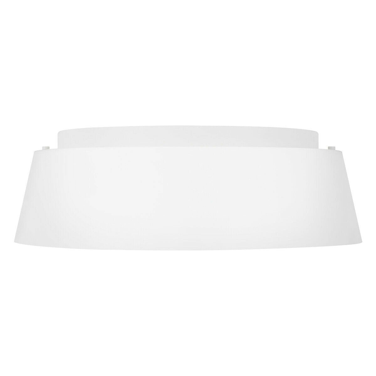 Rackhams Light/White Bulb Flush Low Ceiling Matte Led E14 60W Bulb Size 3