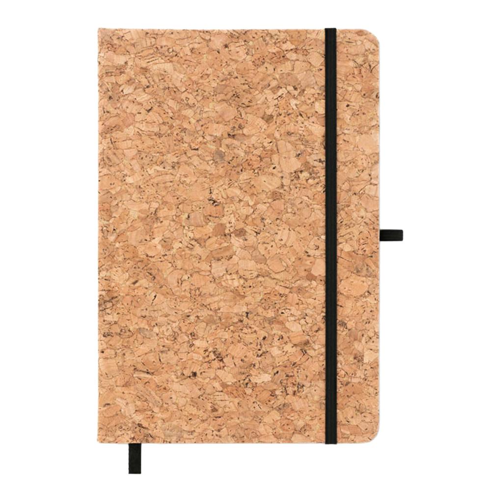 Midocean Black Suber Cork A5 Notebook - One Size