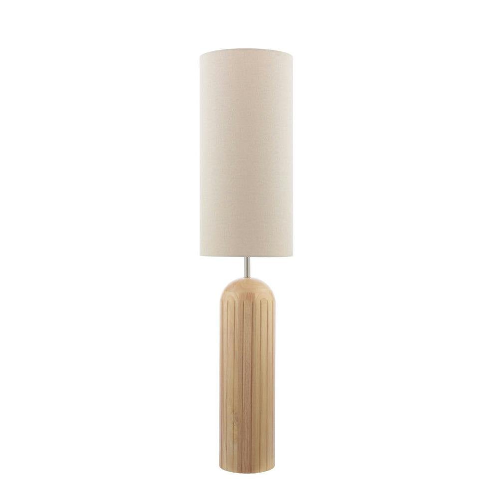 Pagazzi Lighting Light Pagazzi Ing Tova Wooden Floor Lamp