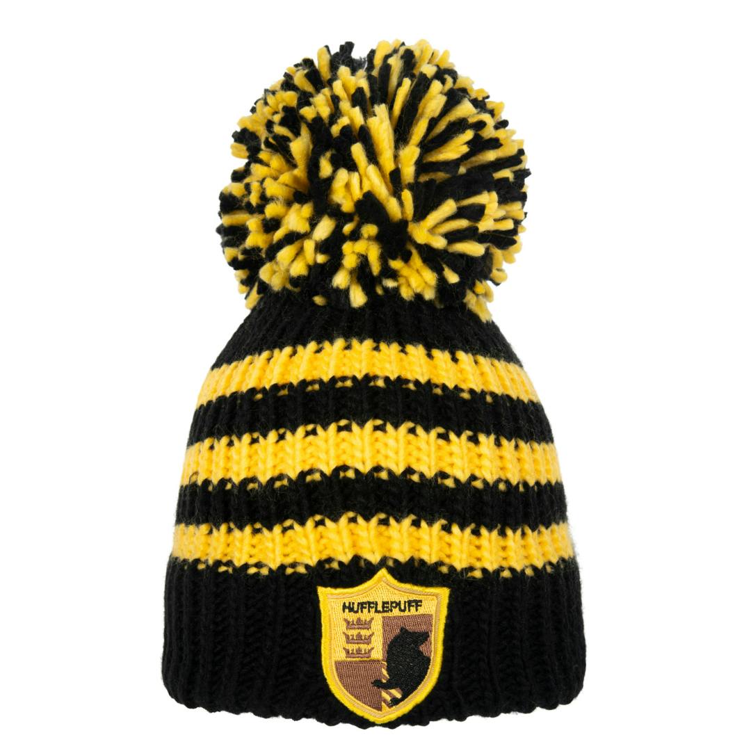 Big Bobble Hats Unisex Black/Yellow Hufflepuff