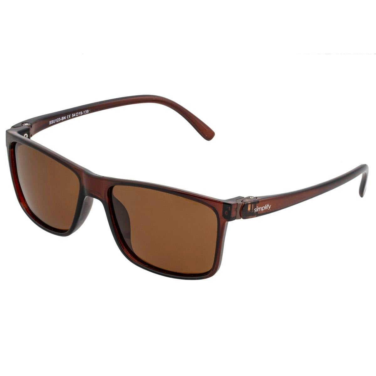 Simplify Brown Ellis Polarized Sunglasses