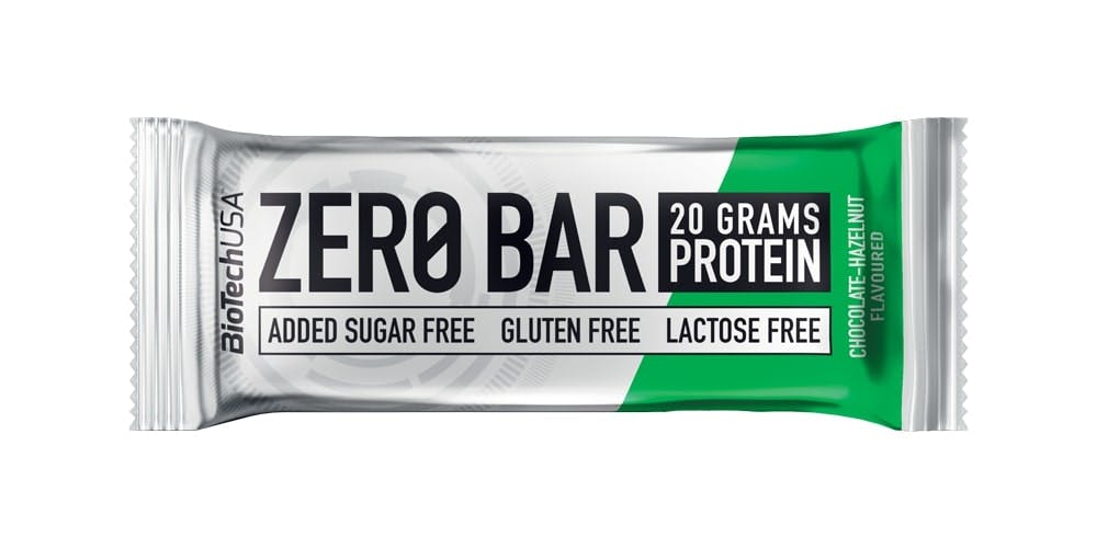 Biotechusa Zero Bar, Chocolate-Hazelnut - 20 X 50G