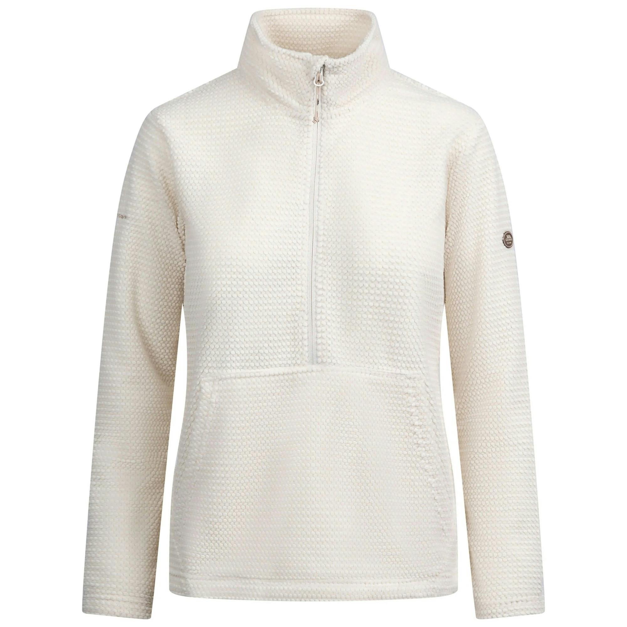Trespass (S, Ghost) Womens/Ladies Ribes At200 Fleece Top - Image 2