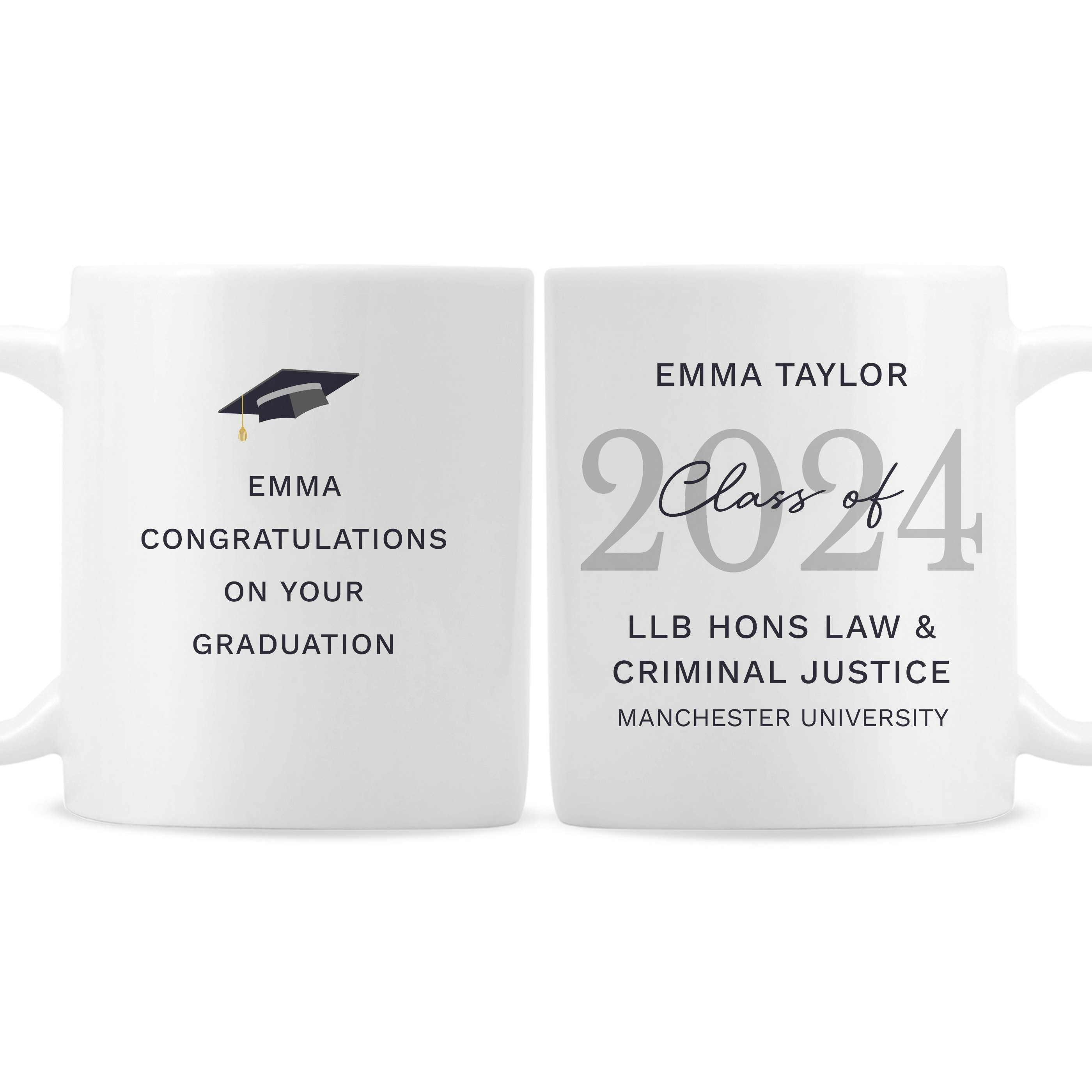 Rackhams Personalised Class Of Graduation Mug