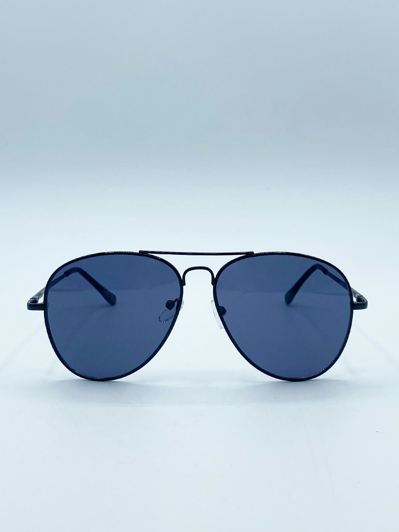Svnx Black Aviator With Lenses - One Size