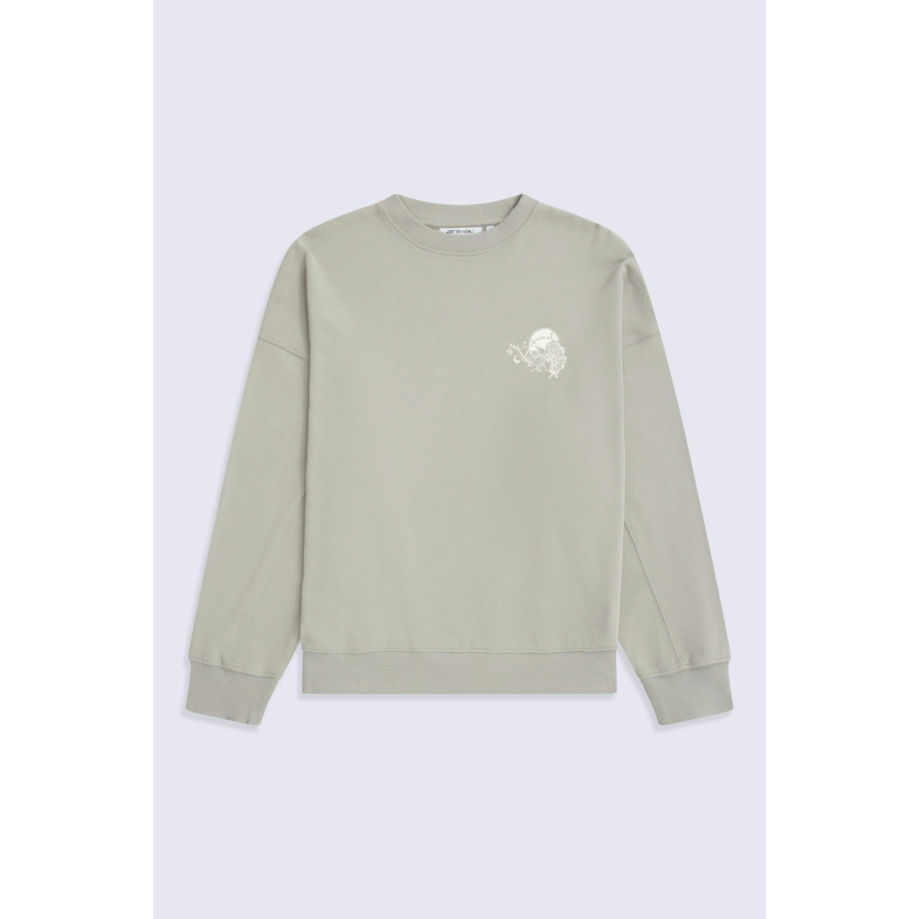Animal Women's Light Dakota Graphic Sweatshirt - Khaki - Xl - Khaki - 100% Mixed