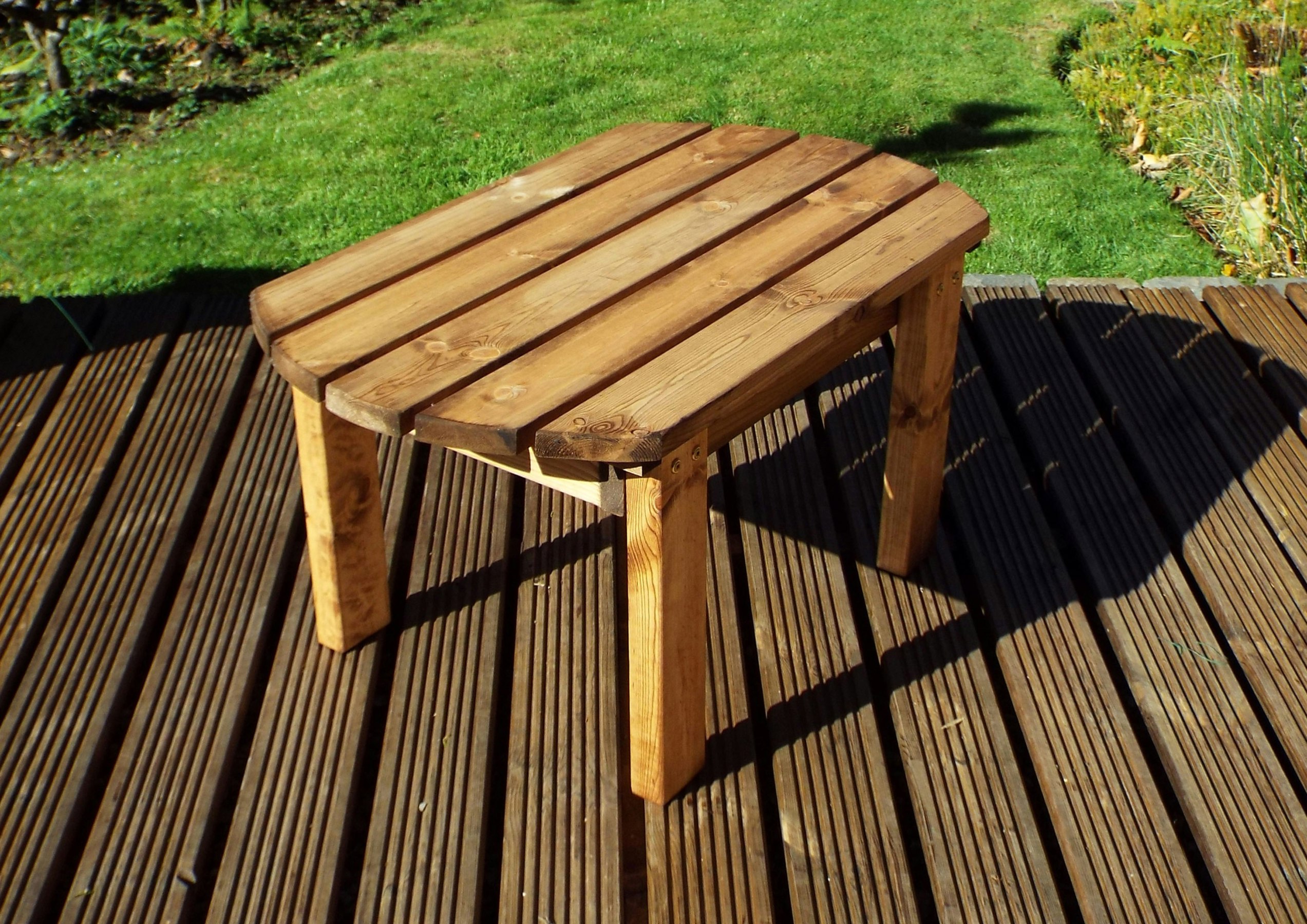 Rackhams Charles Taylor Hand Made Chunky Rustic Wooden Traditional Coffee Table