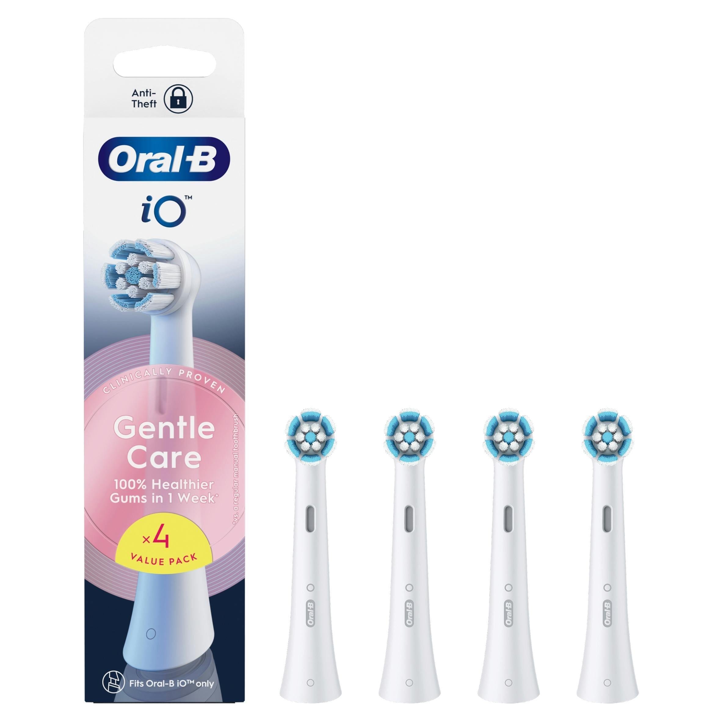 Oral B iO Series Gentle Care Replacement Brush Heads - 4ct - White - Image 6