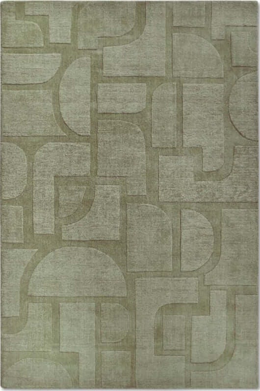 Rackhams Green Alexis Wool Rug - 190X280 Cm