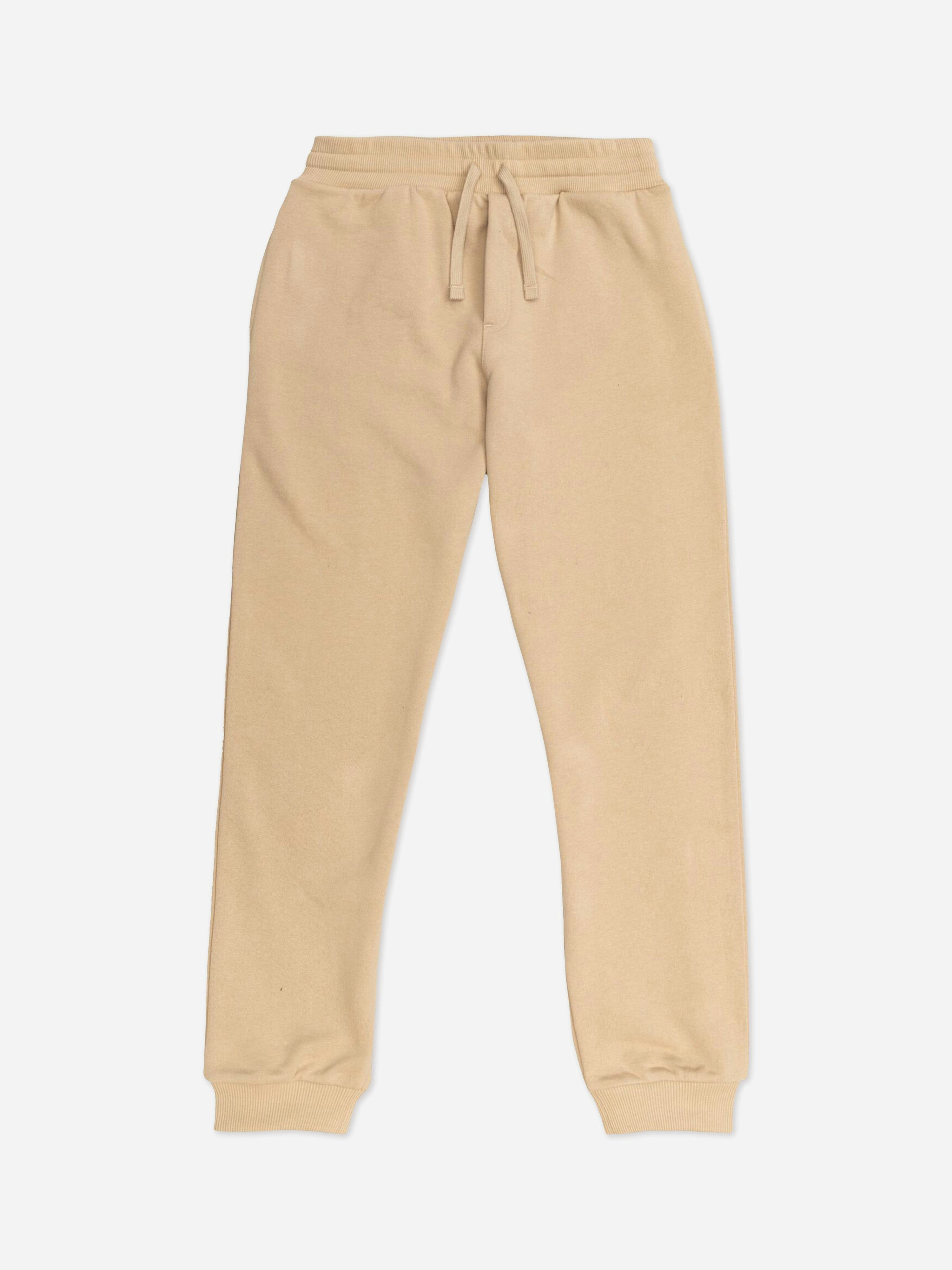 Dolce & Gabbana Kids Boys Beige Dolce & Gabbana Logo Joggers In - 2 Yrs