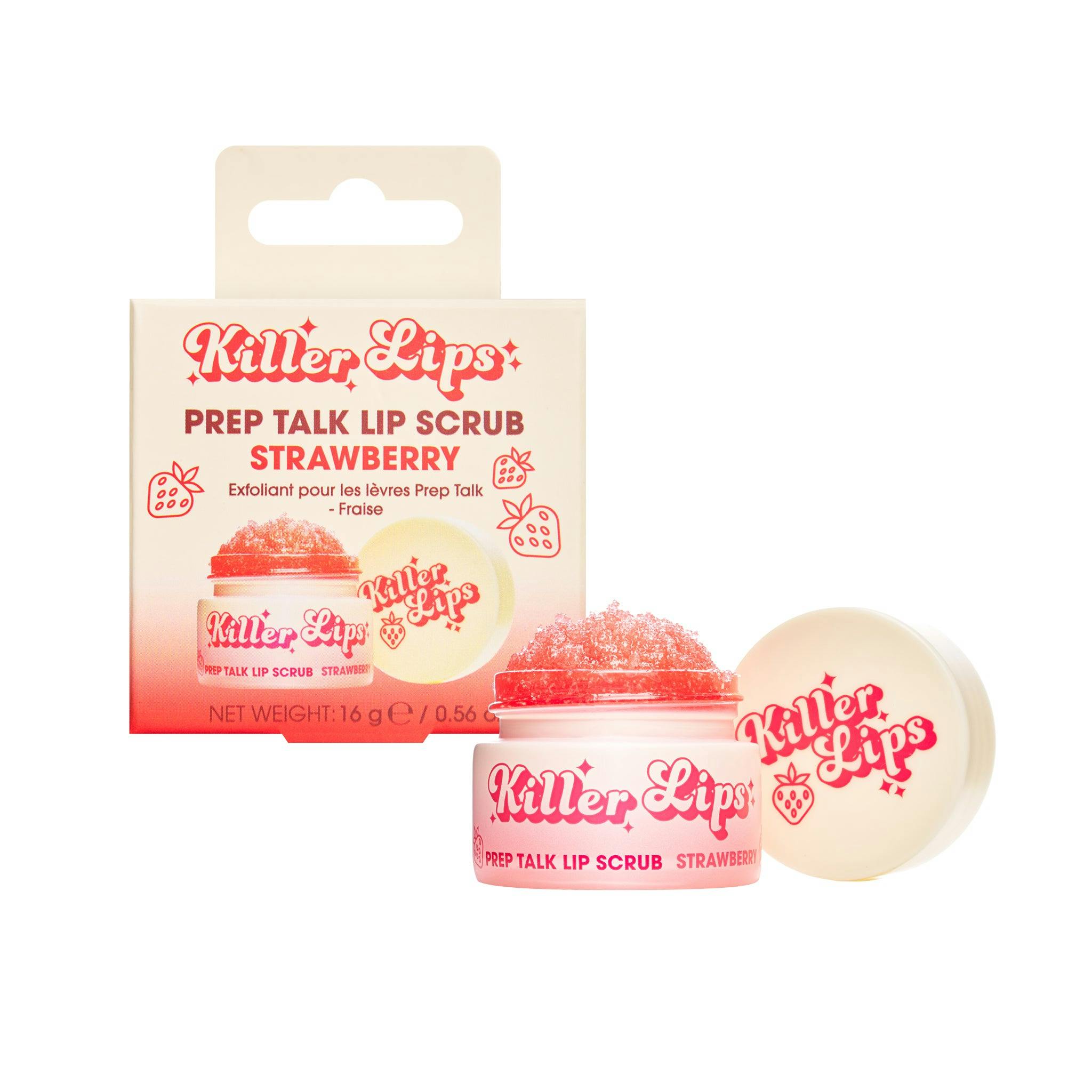 Killer Lips Women's Prep Talk Lip Scrub - Strawberry - Image 3