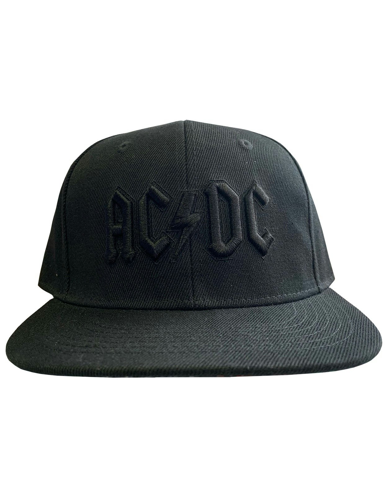 Paradiso Clothing Unisex Black Ac/Dc Canon Pop Art Brim Snapback Baseball Cap