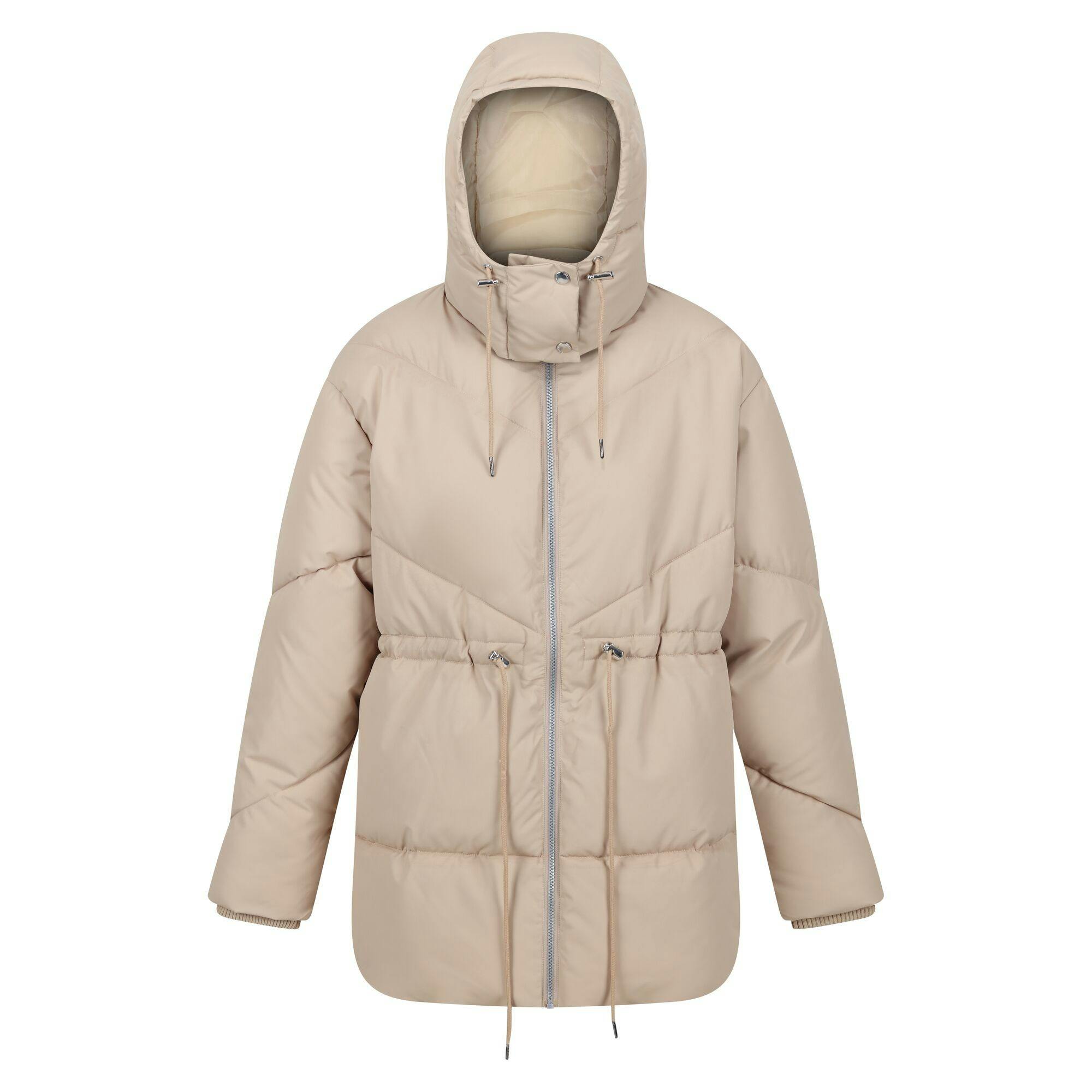 Regatta Women's Rurie Baffled Padded Jacket - Barleycorn - 12 Uk - Barleycorn - 100% Polyester