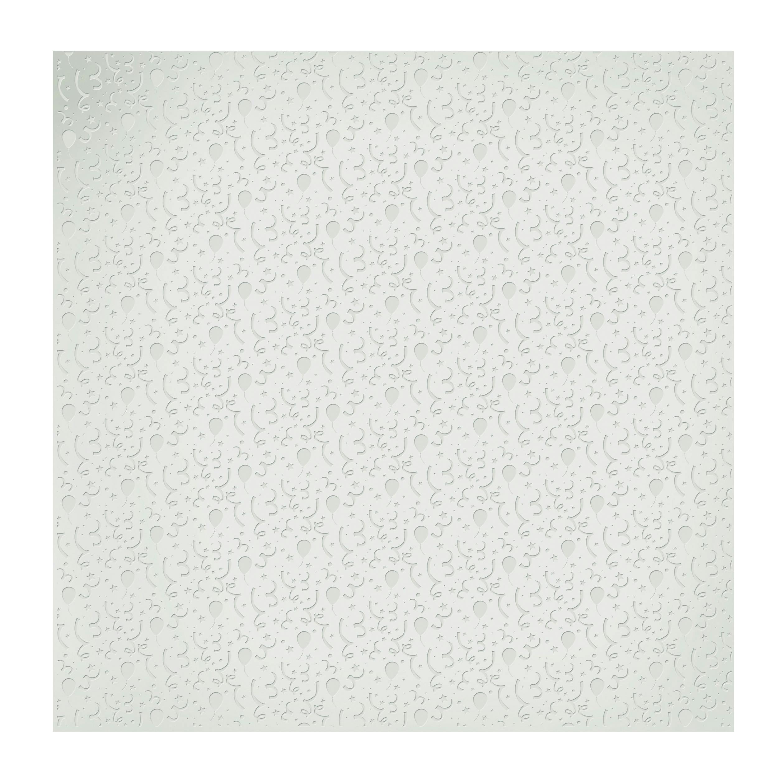 Rackhams White Sweetly Does It Silicone Icing Embossing Mat - Silicone - Icing Mat