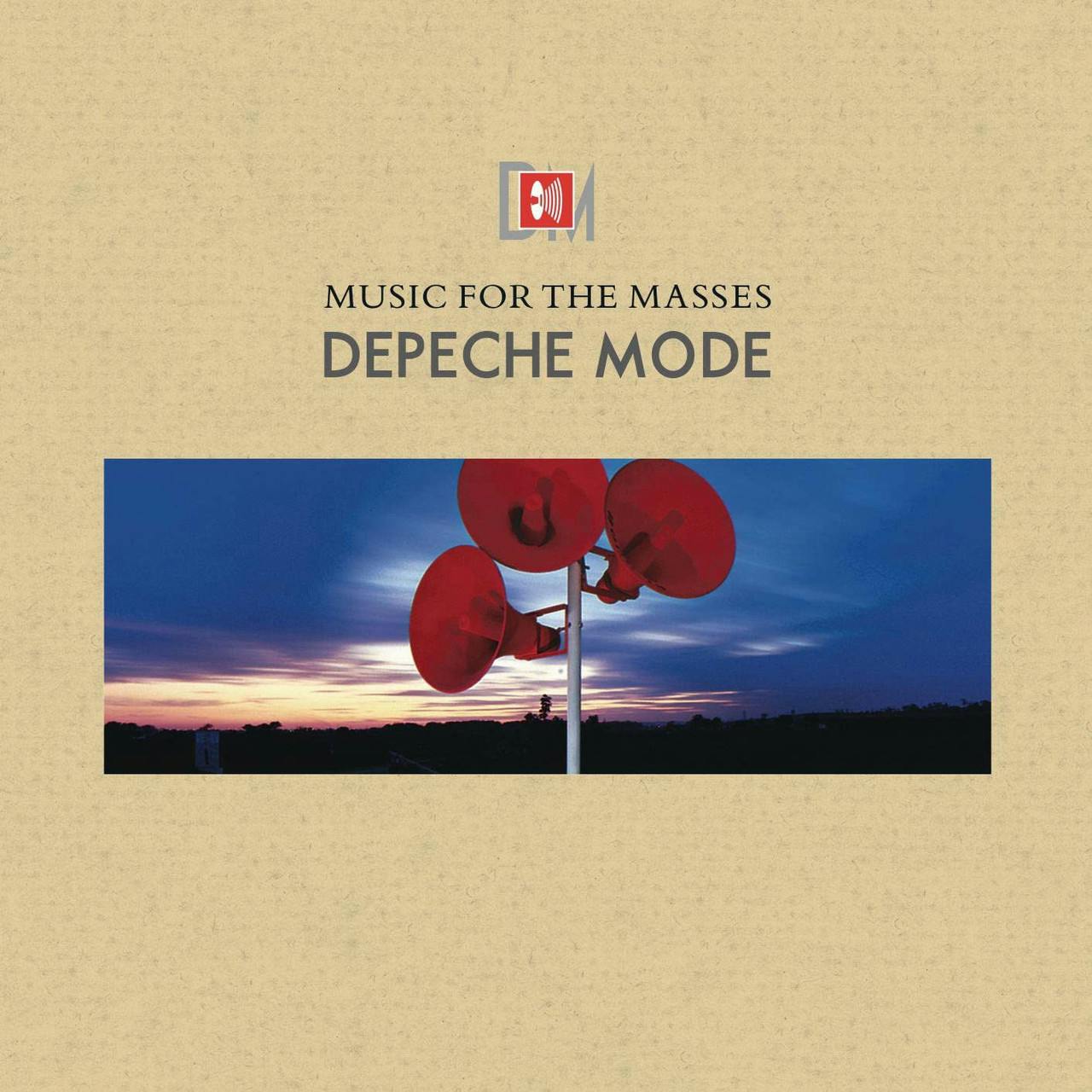 Eyesore Merch Black Depeche Mode 'Music For The Masses' Lp Vinyl