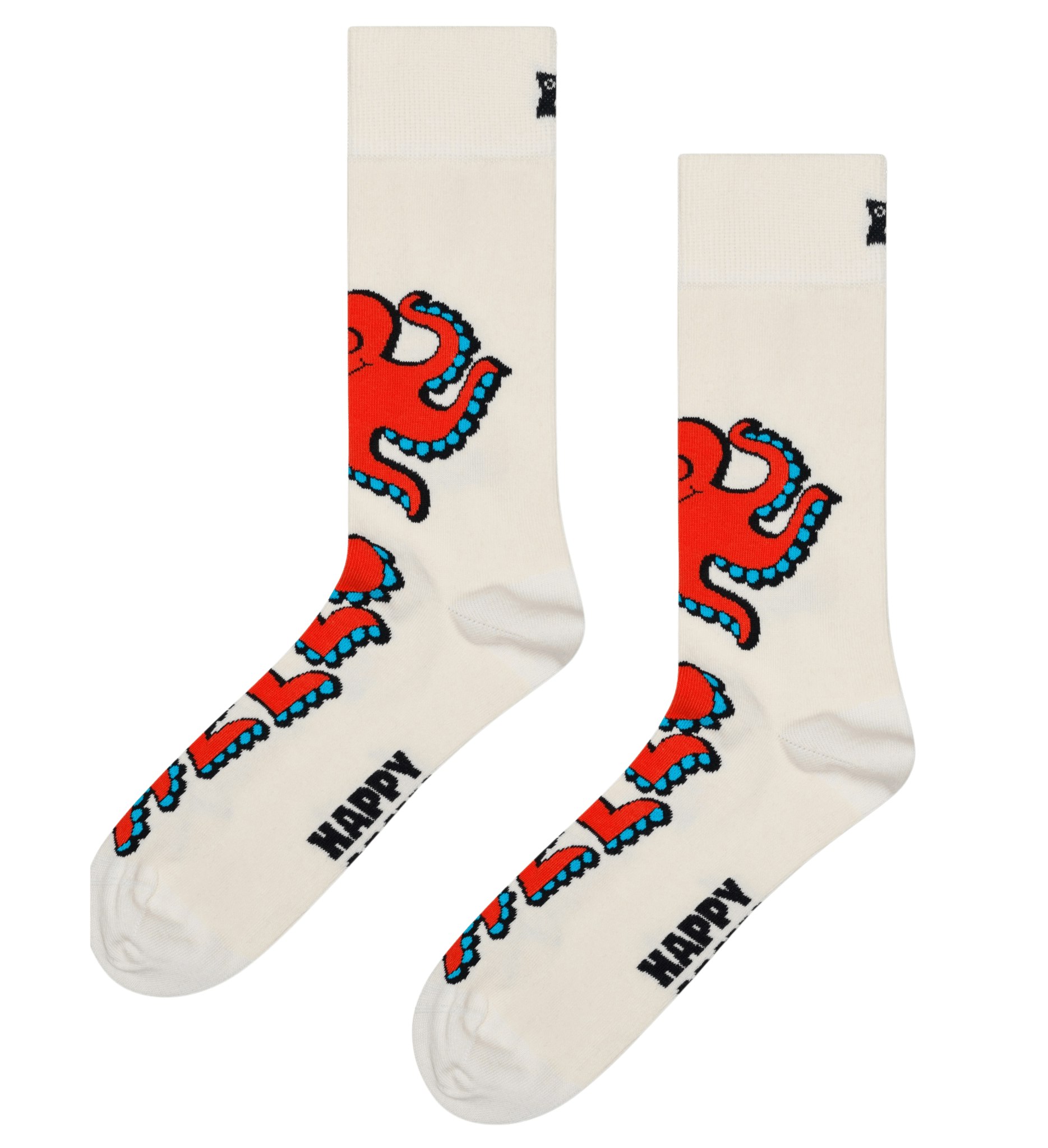Happy Socks White Helloctopus Socks, - Eur 41-46