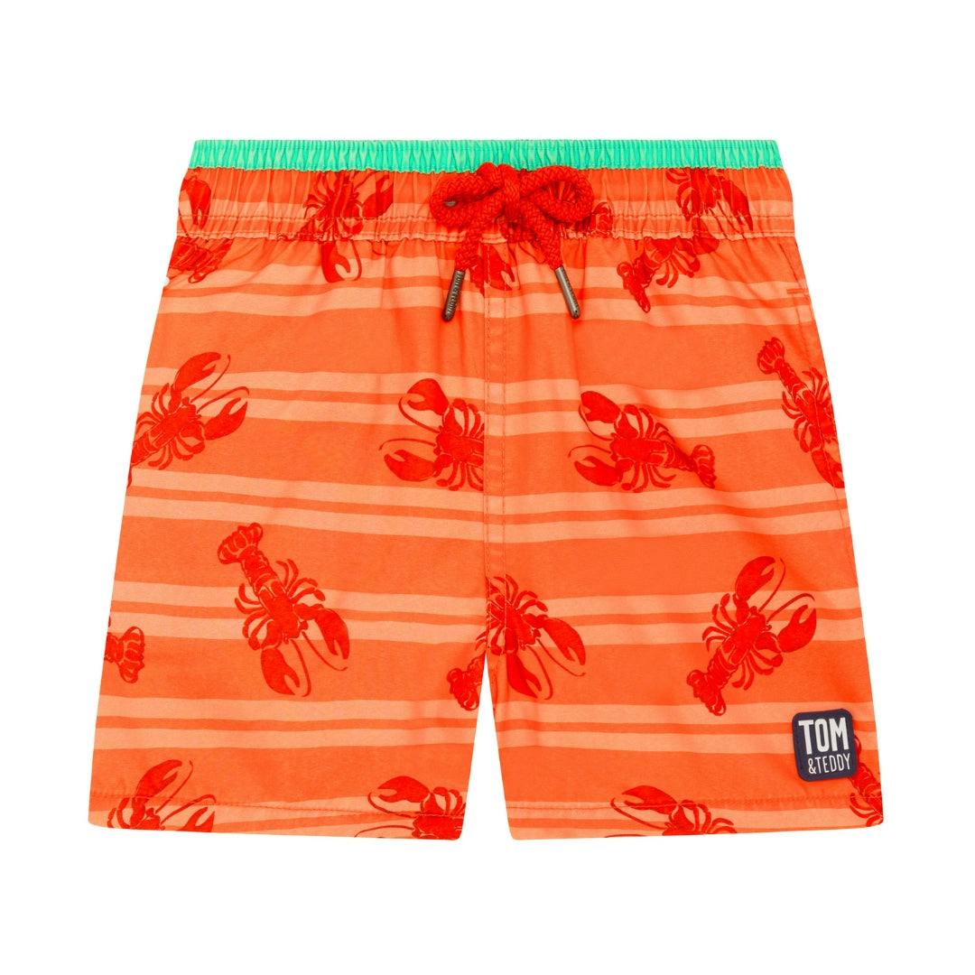 Tom & Teddy Orange/Red & Lobster - 11-12