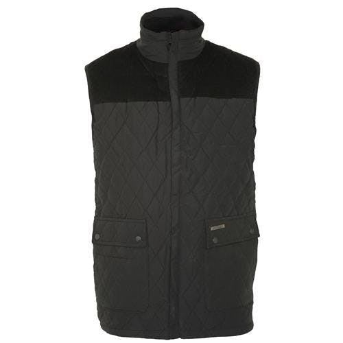 Coolandnew Men's Black Champion Arundel Fleece Lined Gilet - 3XL