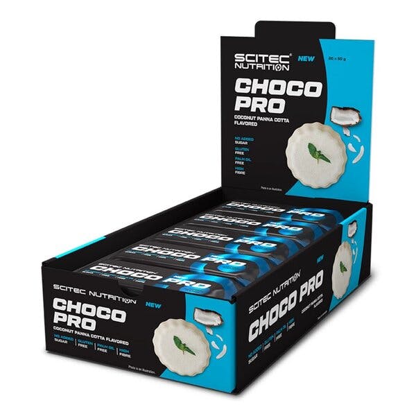 Scitec White Choco Pro Bar - 20 X 50G - Strawberry Chocolate - Image 2
