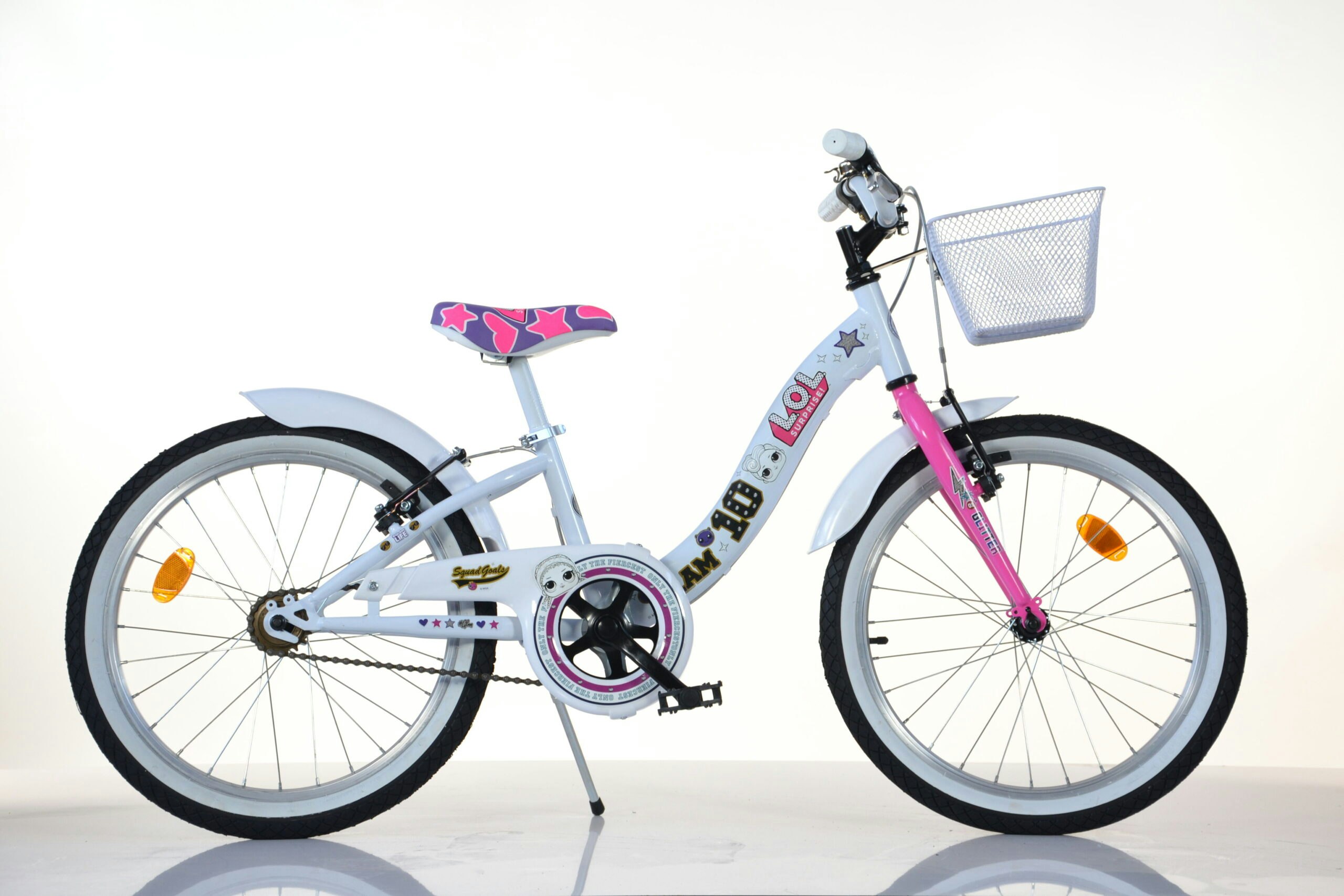 Dino Bikes White Dino Lol Surprise 20In Bike