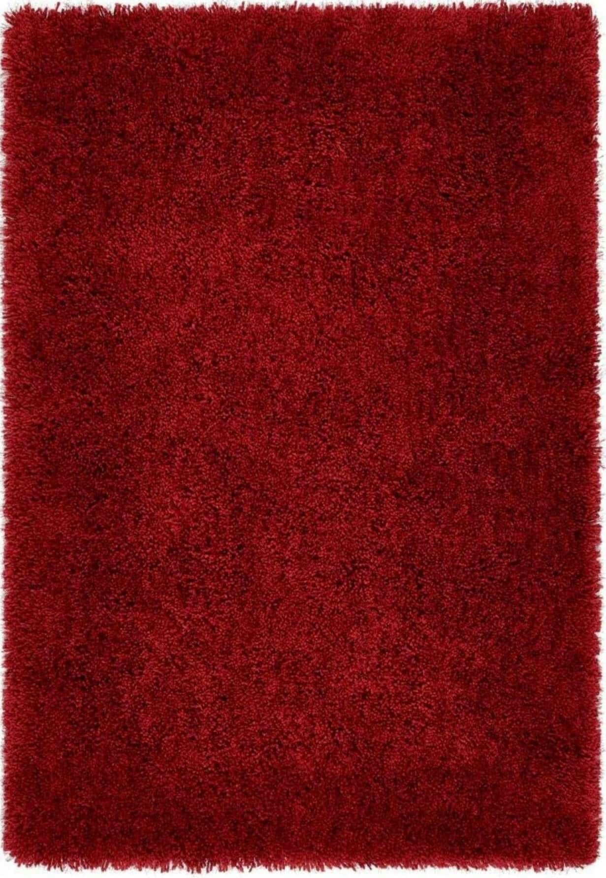 The Rugs Red Chicago Shaggy Rug - Image 7