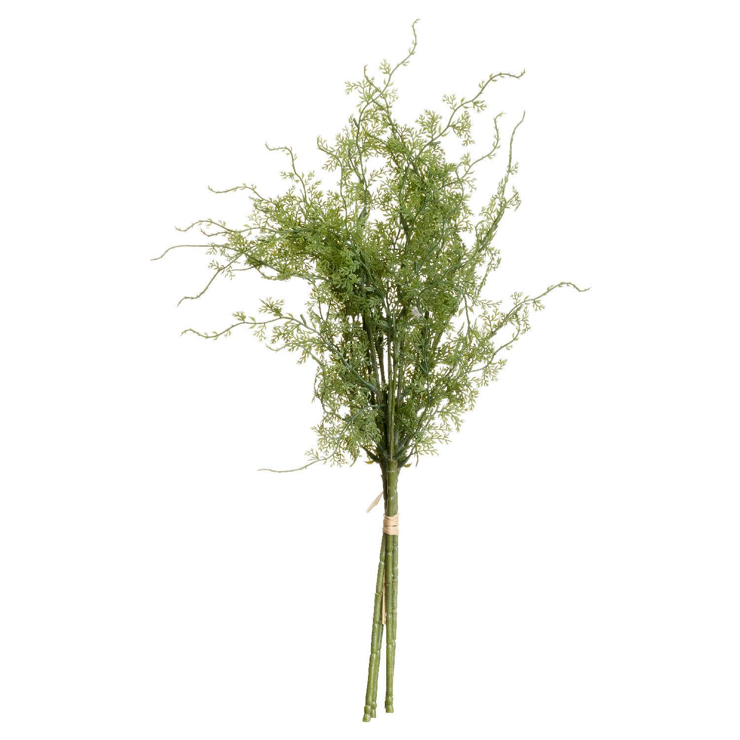 Hill Interiors Green Asparagus Fern Artificial Plant - One Size - 100% Mixed