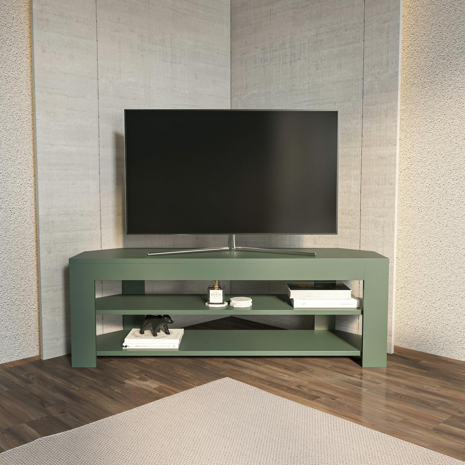 Decorotika Rita Modern Tv Stand Tv Cabinet For Tv's Up To 52" - Silva