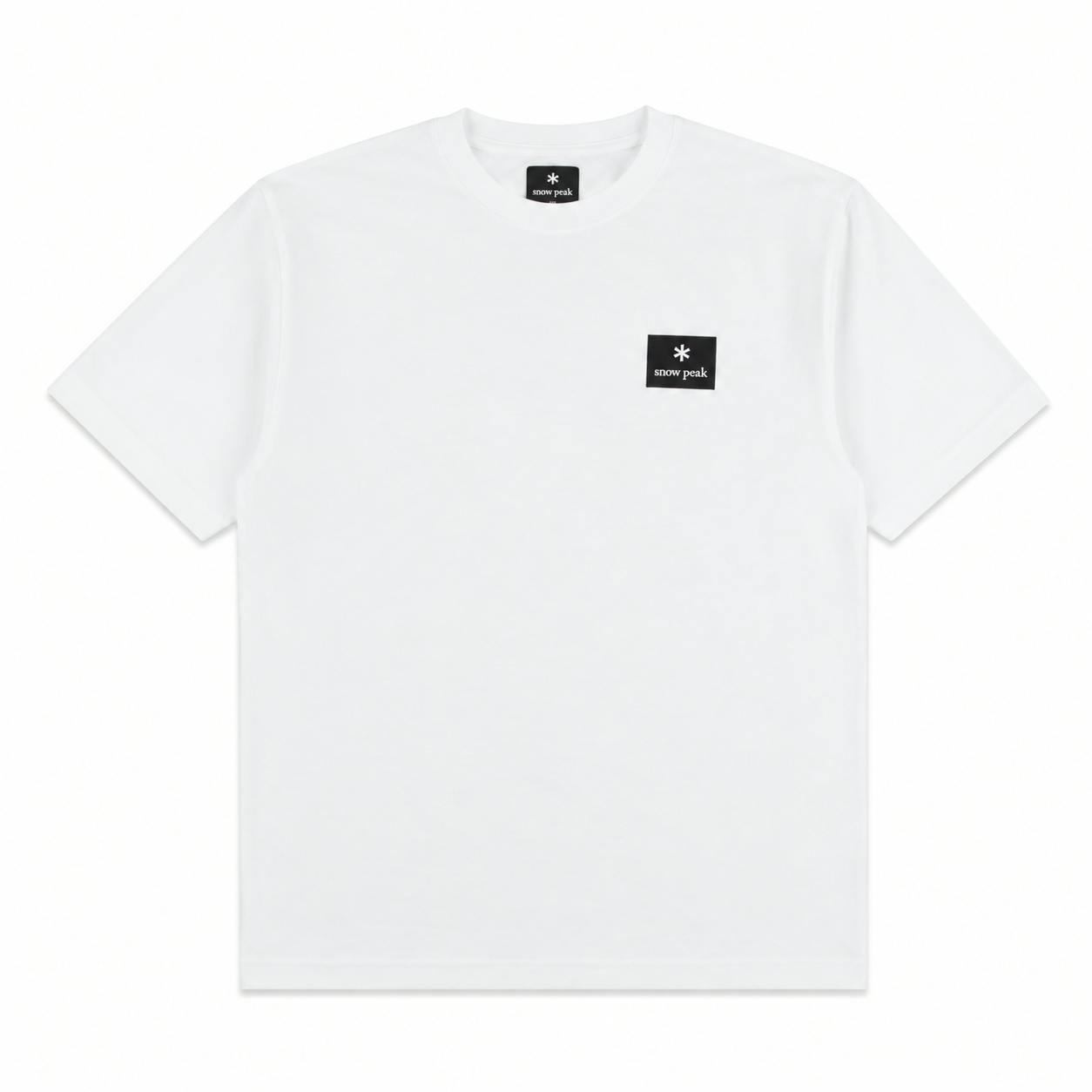 Snow Peak White Square Logo T-Shirt Off - Xxl