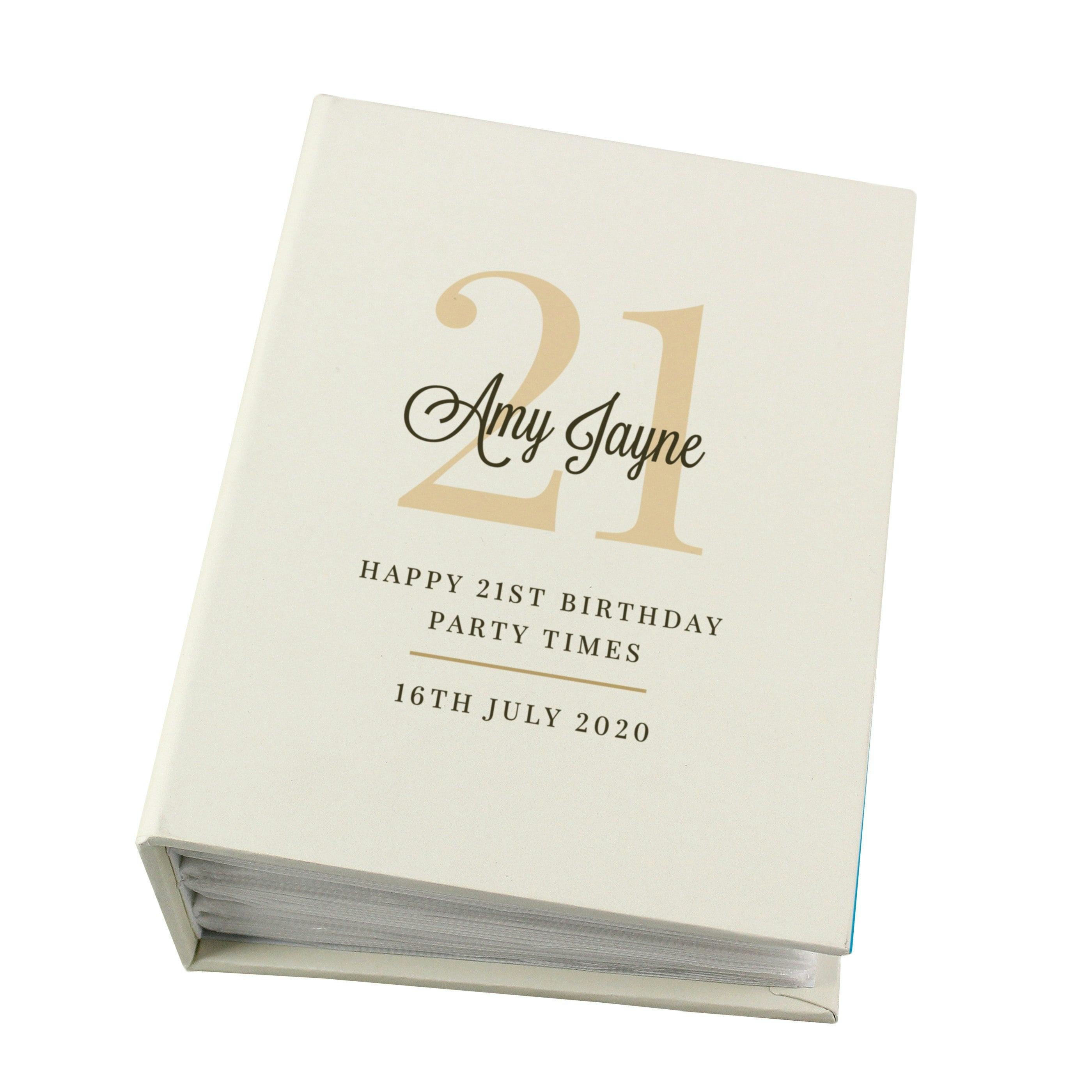 Personalised Memento Company Personalisedbirthday 6X4 Photo Album