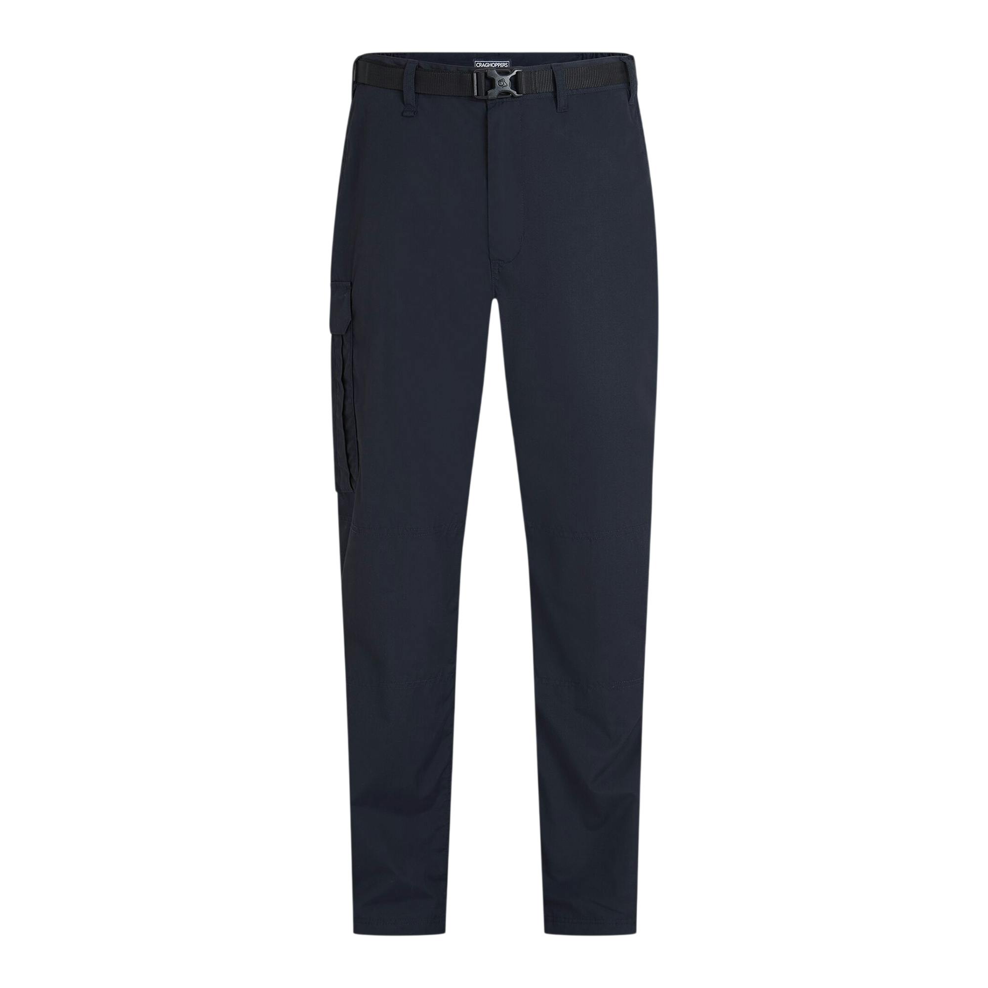 Craghoppers Men's Dark Kiwi Thermoactive Trousers - Navy - 30L - Navy - 100% Mixed