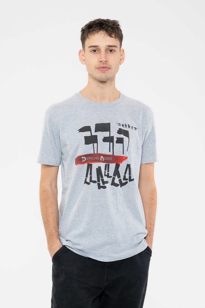 Paradiso Clothing Red Paradiso Depeche Mode Global Spirit Tour Logo T Shirt - Xl