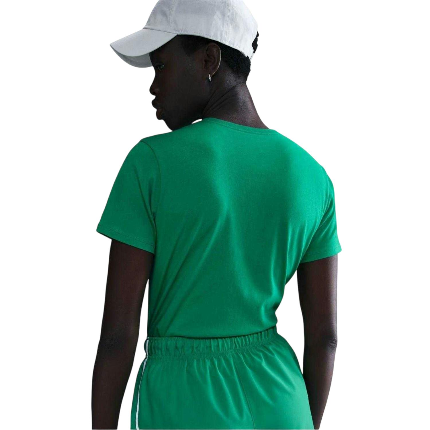 Nike Women's Green Club T-Shirt - 8 Uk - 100% Polycotton