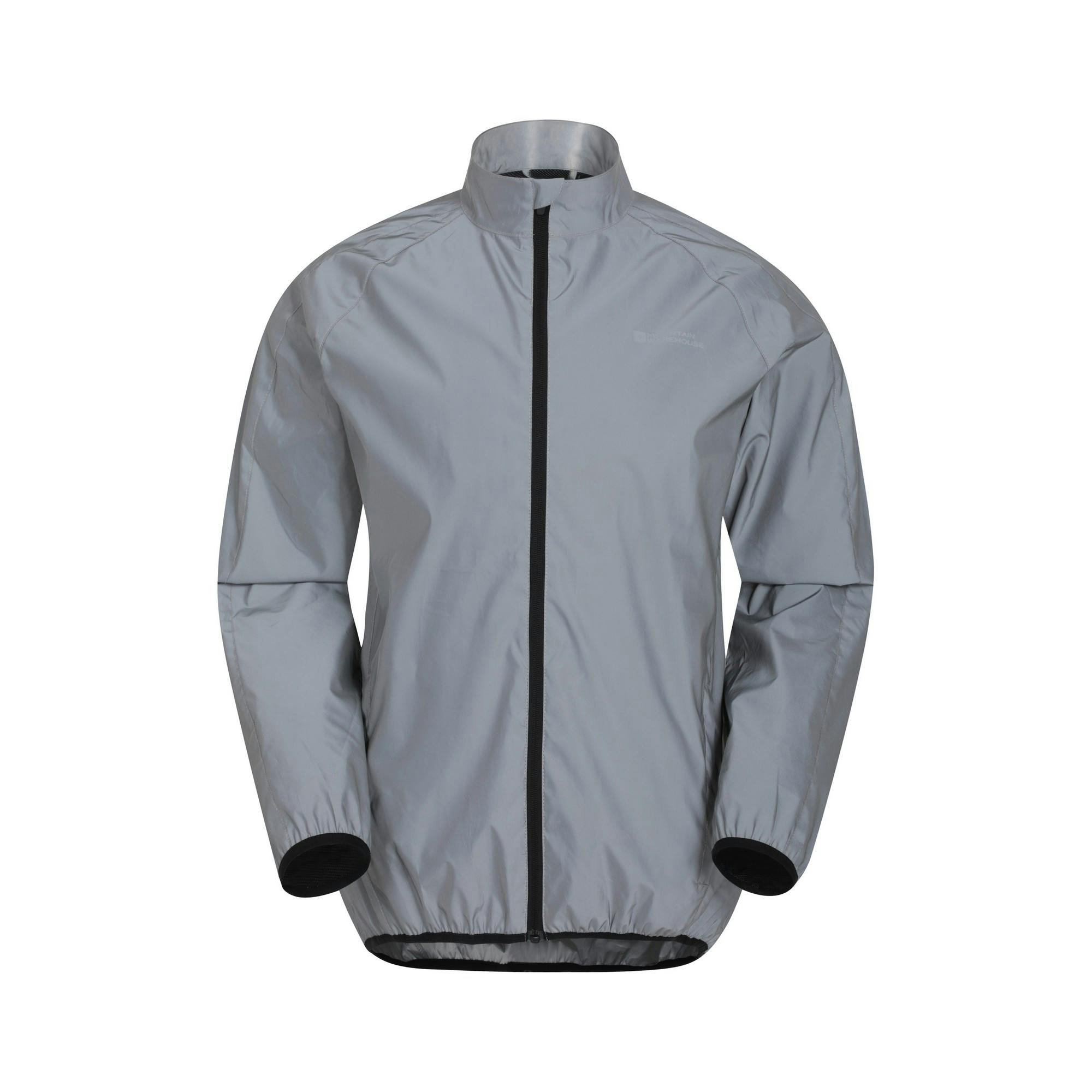 Mountain Warehouse Men's Silver 360 Ii Reflective Jacket - M - 100% Polyester