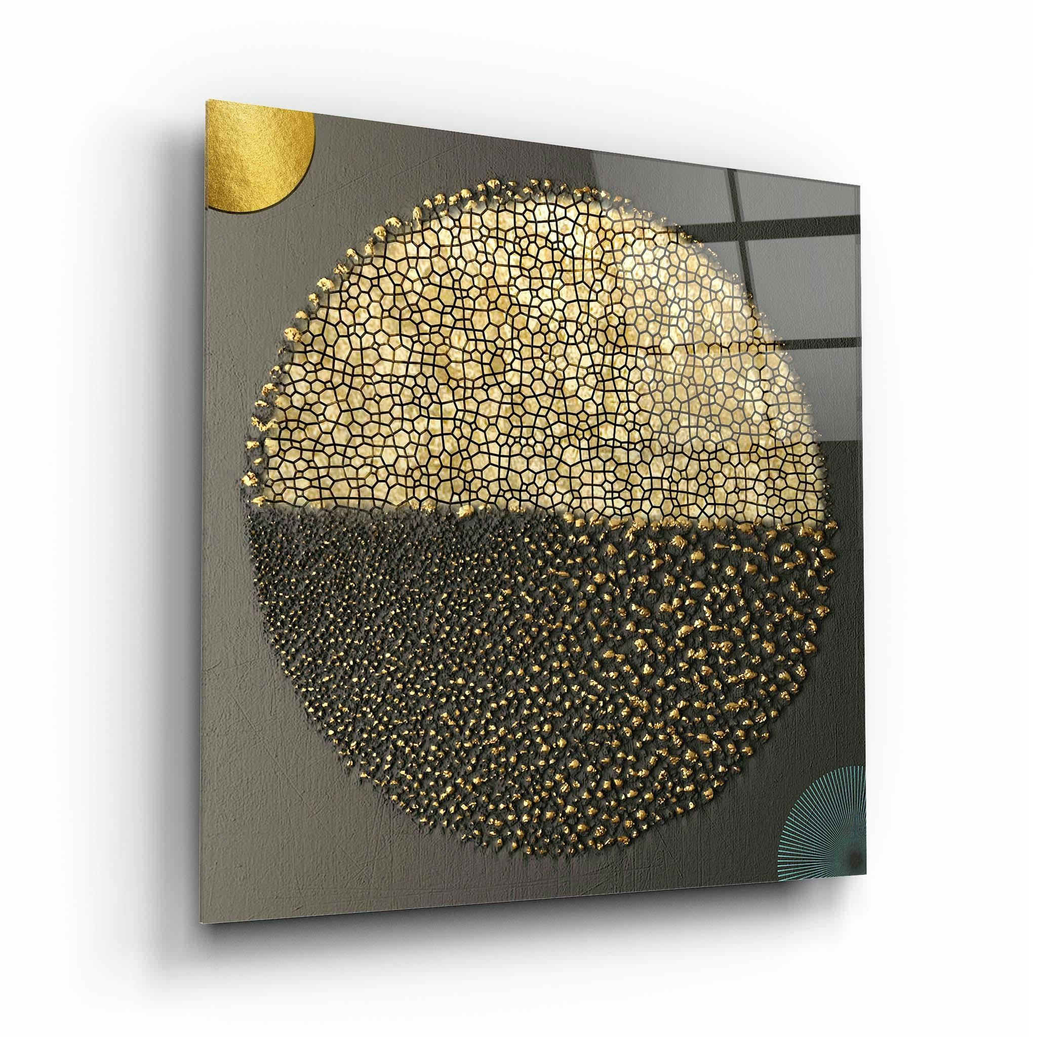 Artchi Abstract Glass Wall Art 12 - 60X60cm - Tempered Glass (4 Mm)