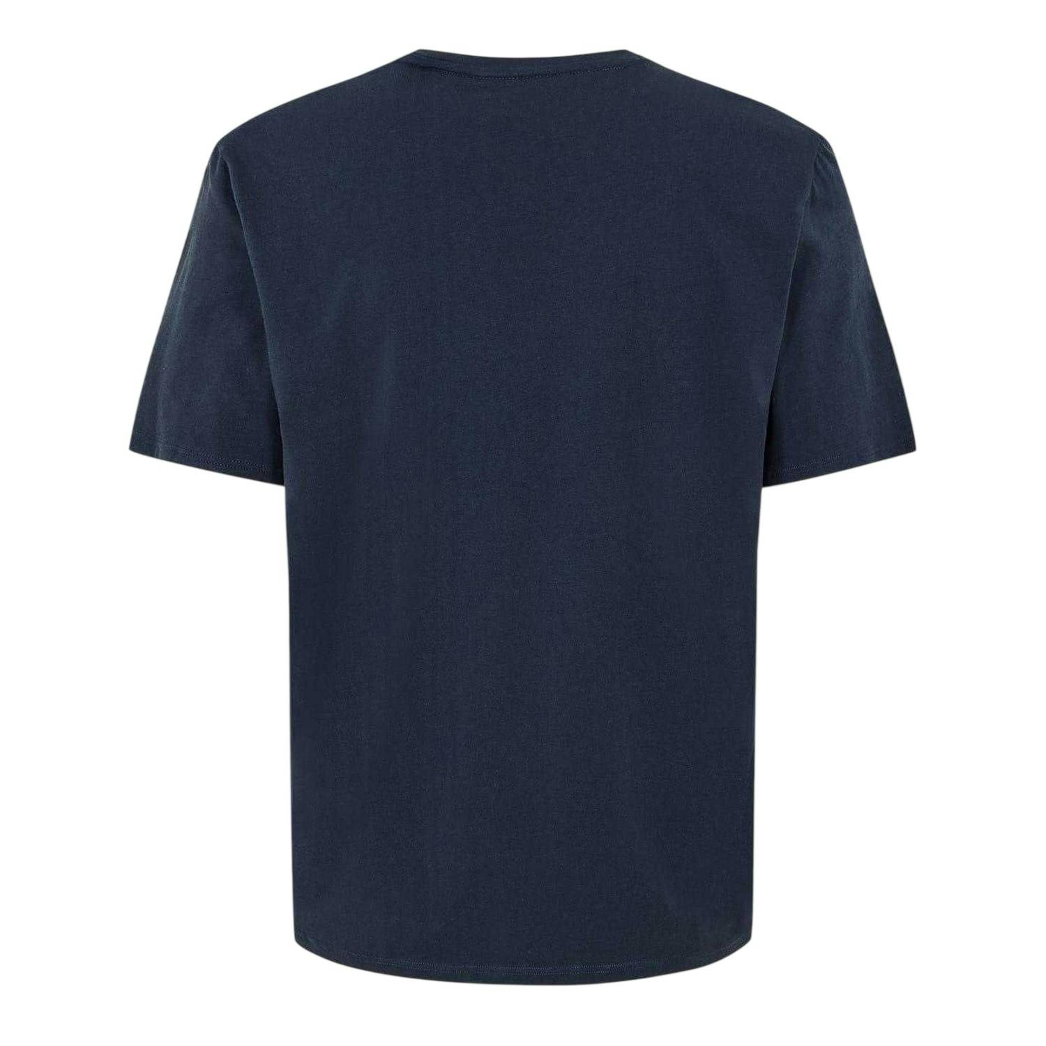 Boss Men's Dark/Blue Cotton Crew Neck Regular T-Shirt - Xl - 95% Cotton/5% Elastane