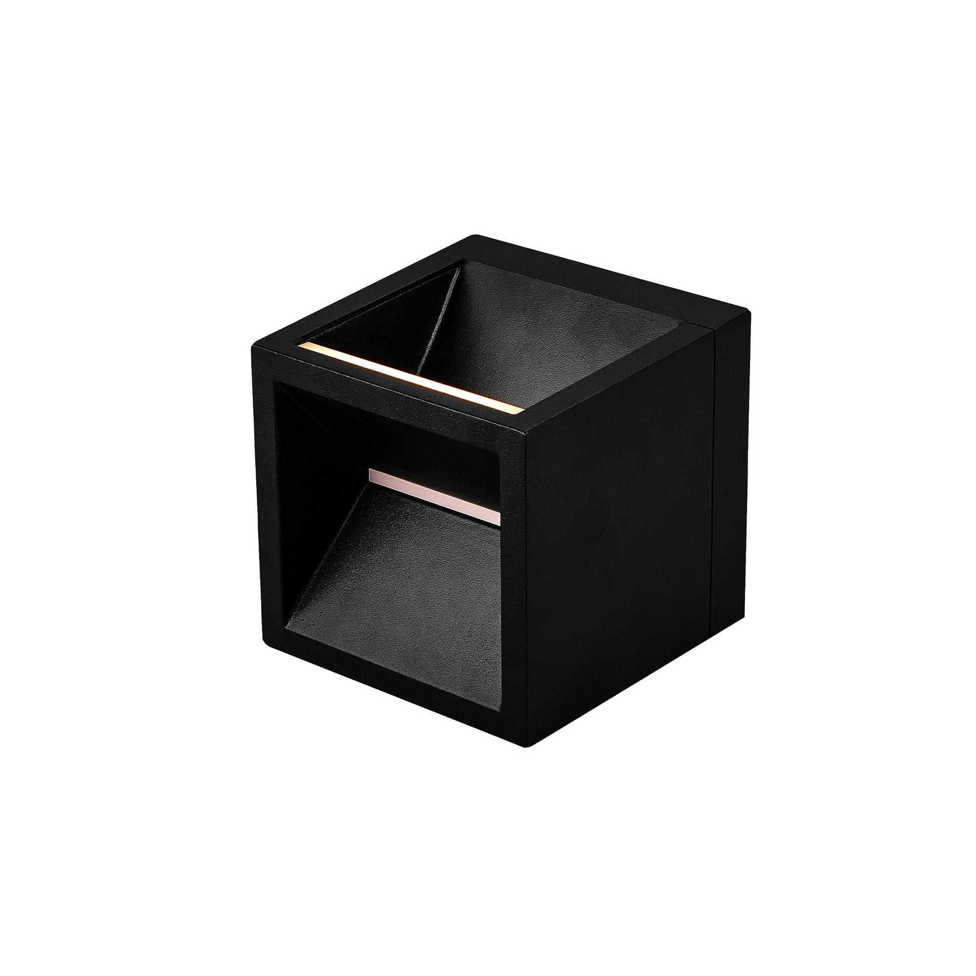 B&Q -  Rivo Outdoor Metal Wall Light Multi-Directional Black,mains Led - Image 4