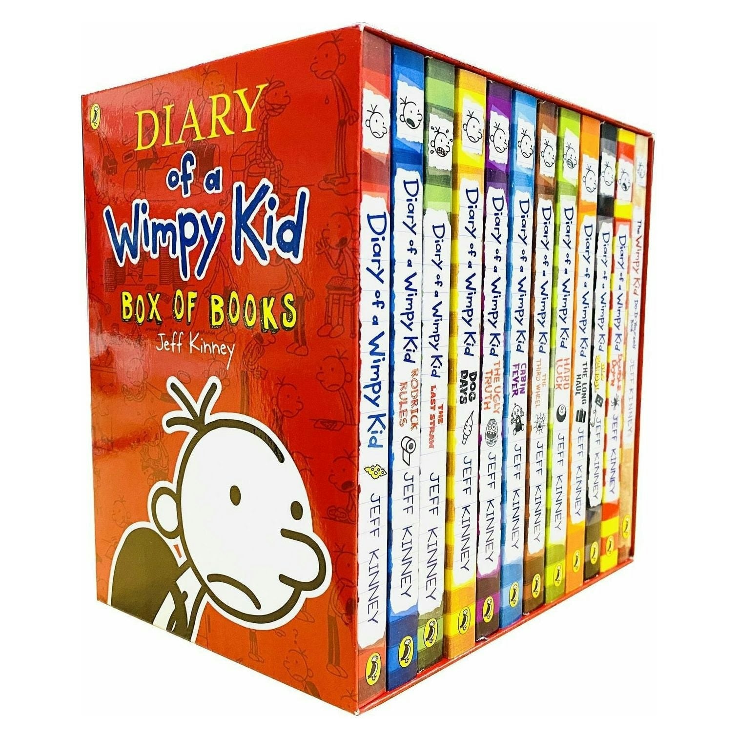 B&Q -  12 X Diary Of A Wimpy Kid By Jeff Kinney12 Books Collection Set - Image 3