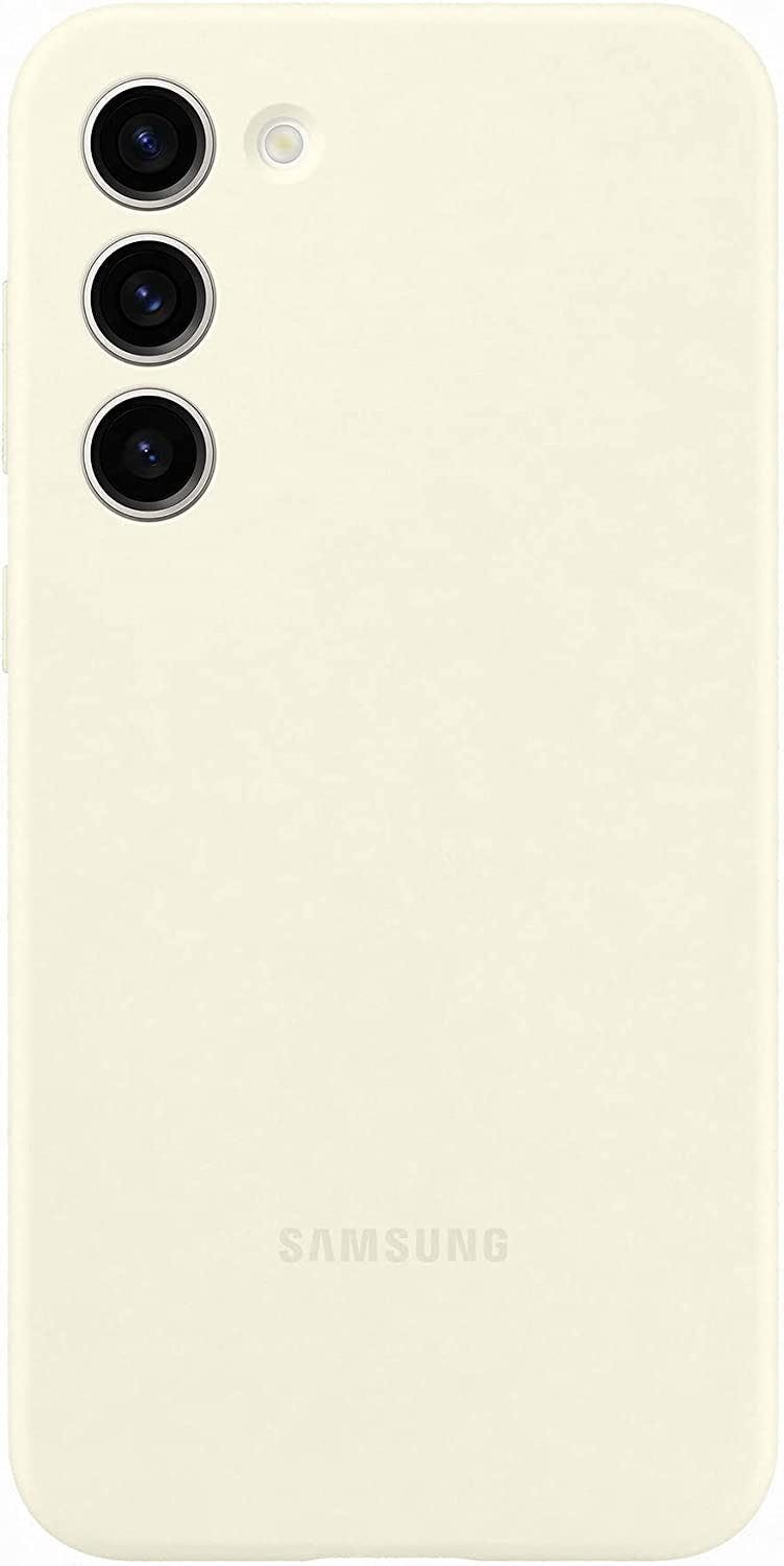 Samsung Silicone Case For Galaxy S23 Plus Cotton-B0bm4yqs7f