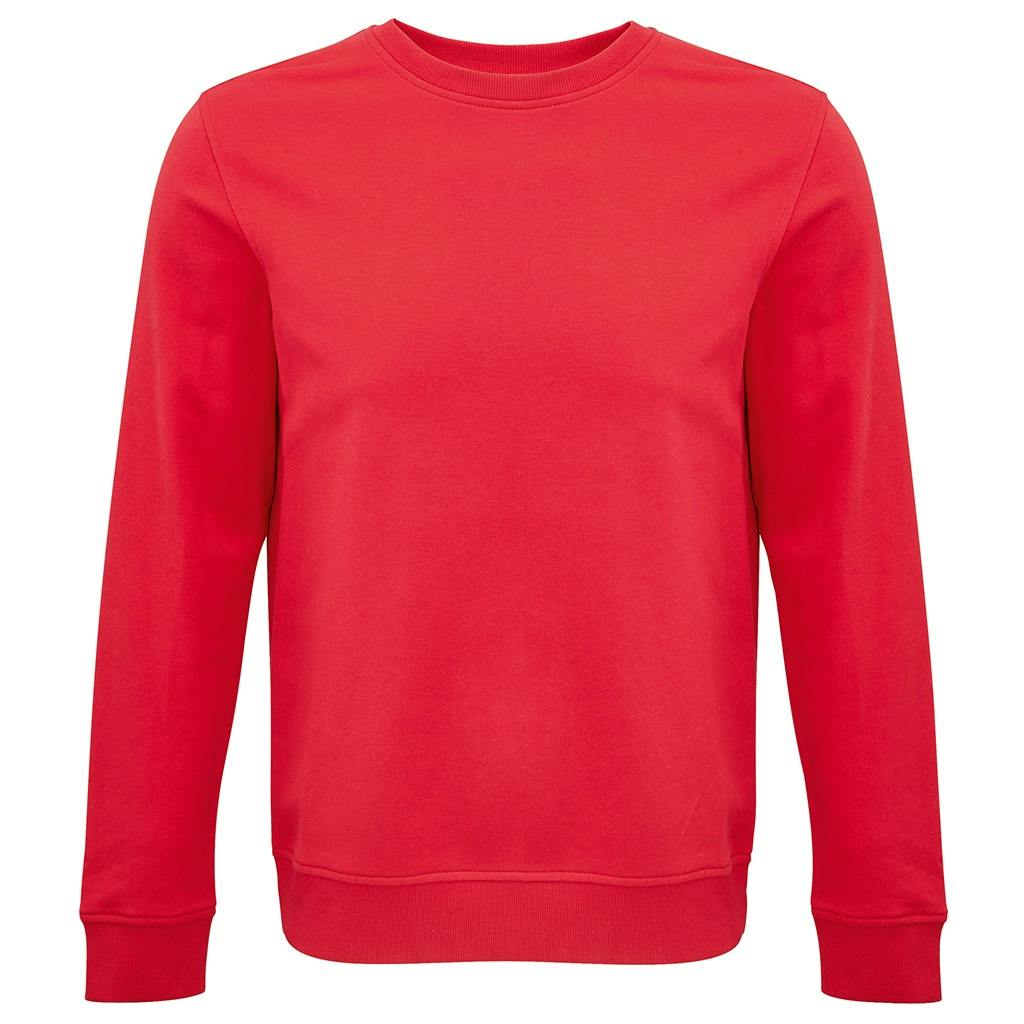 Sol's Men's Red Comet Sweatshirt In | Size: Xs - Image 3