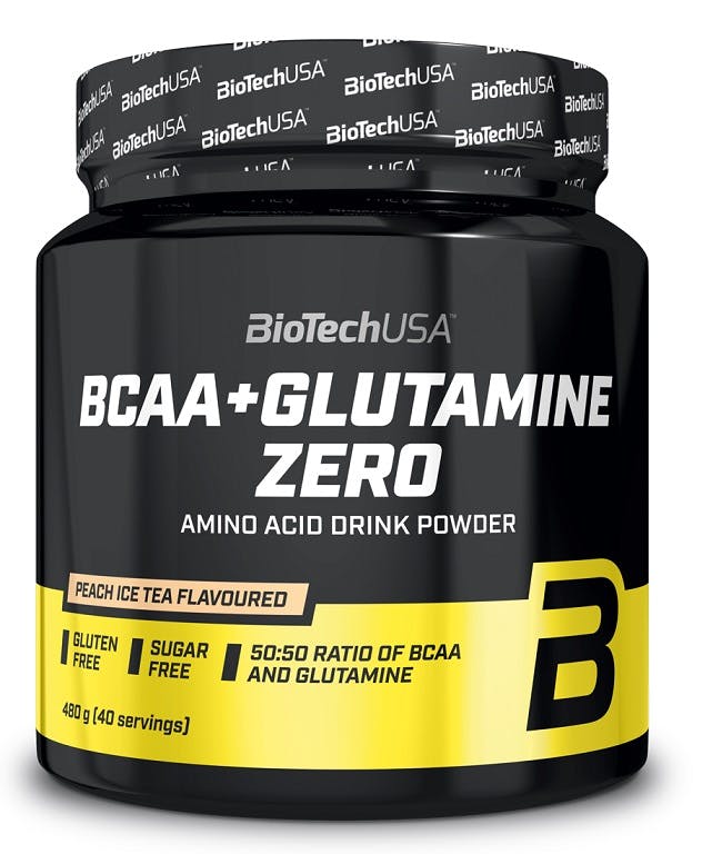 Biotechusa Orange Bcaa + Glutamine Zero, - 480G