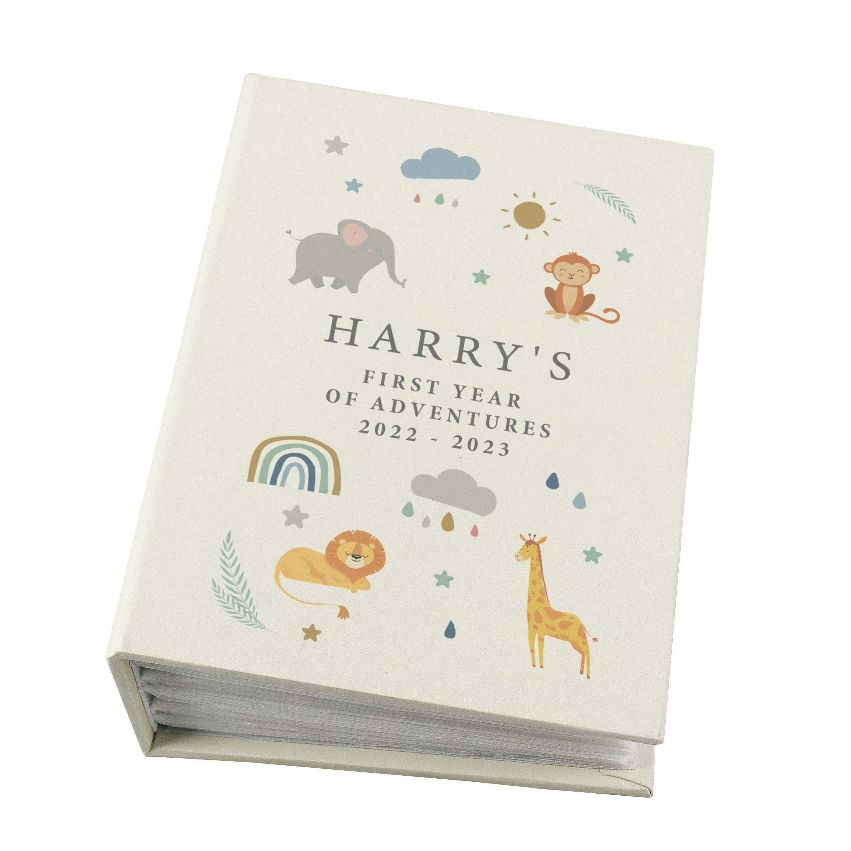 Personalised Memento Company Personalised Animals 6X4 Photo Album