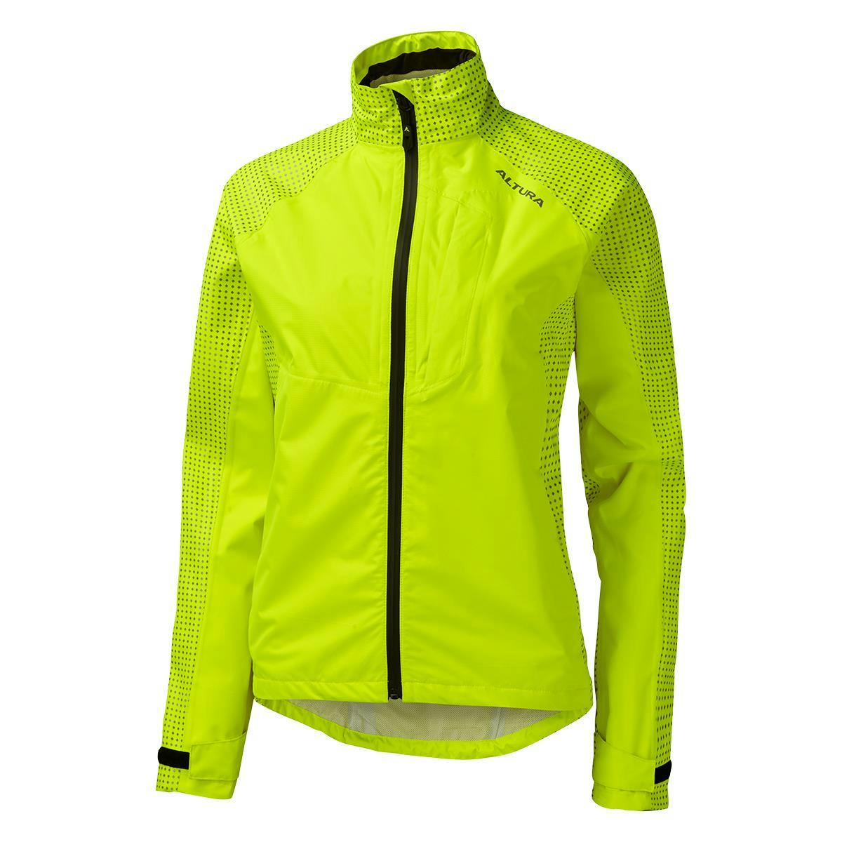 Altura Women's Light/Silver Nightvision Storm Waterproof Cycling Jacket - 10