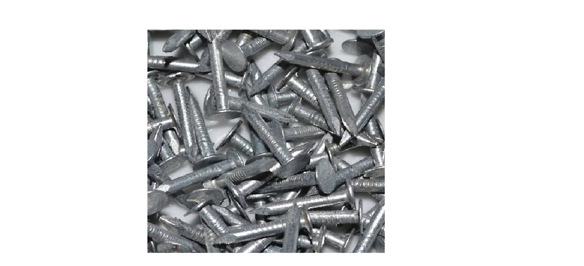 Forgefix Clout Nails Galvanised 30Mm X 2.65Mm - 500Gm