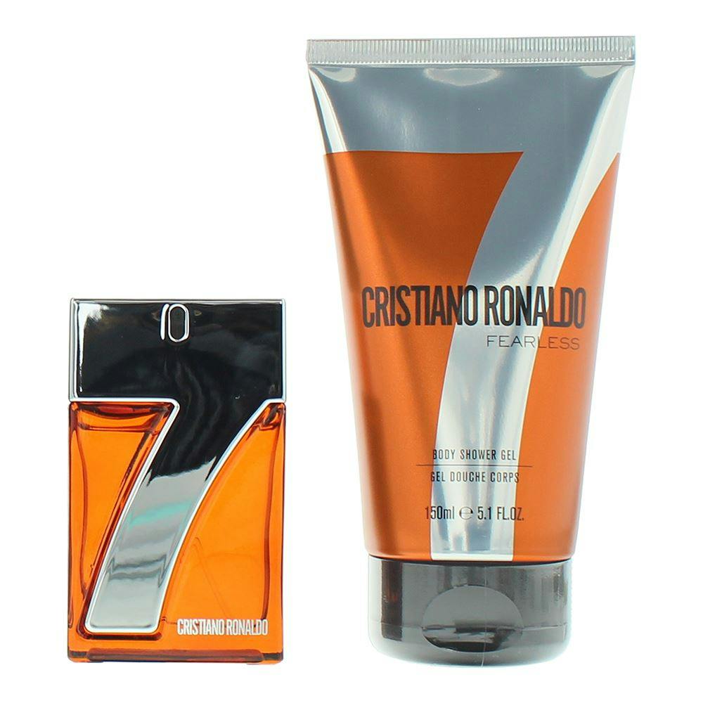 Cristiano Ronaldo Cr7 Fearless Gift Set - Edt 30Ml + Shower Gel 150Ml