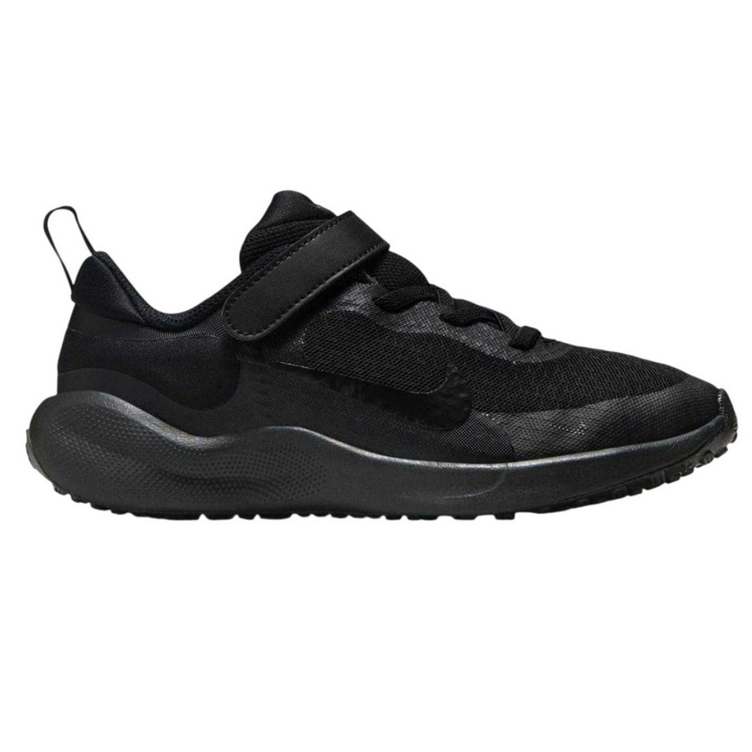 Nike Black Kids Revolution 7 Psv Trainers - Triple - 7 Uk Child - Triple - 100% Mixed