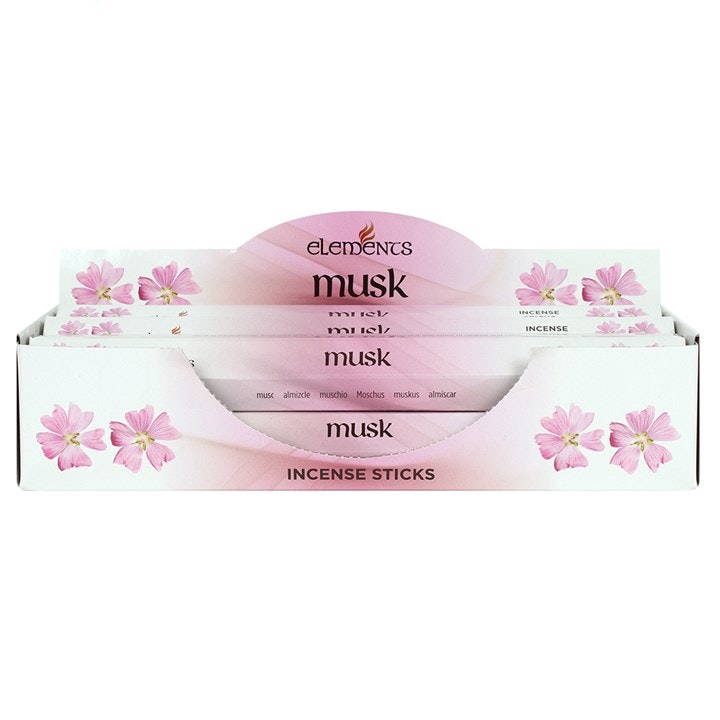 Serano Set Of Packets Of Elements Musk Incense Sticks Size 6