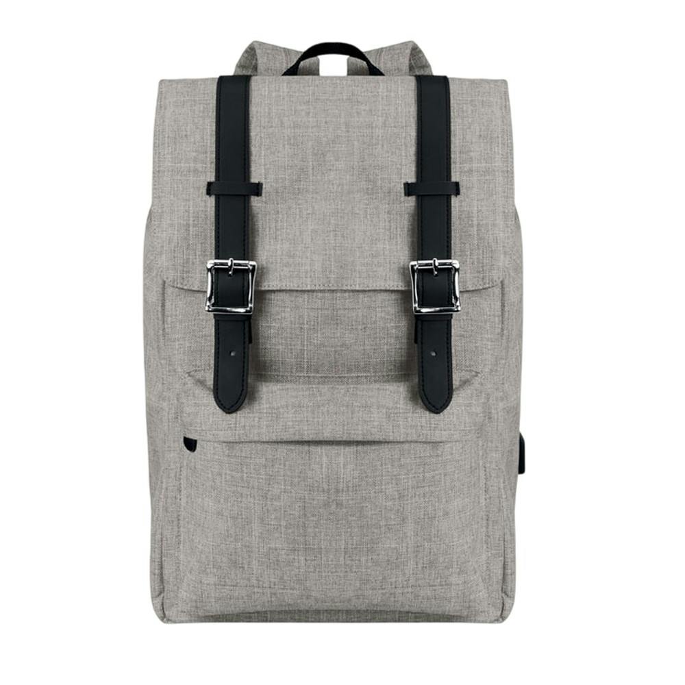 Midocean Grey Riga Polyester Backpack - One Size